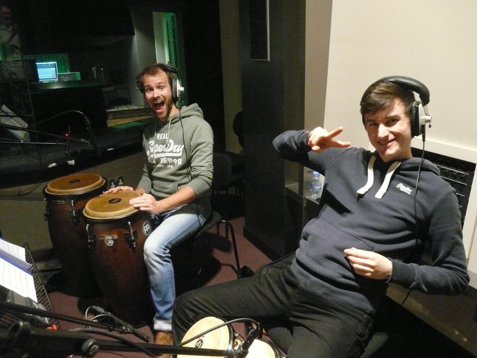 Recording at Katara Studios, Doha with Ferdi Schäfer