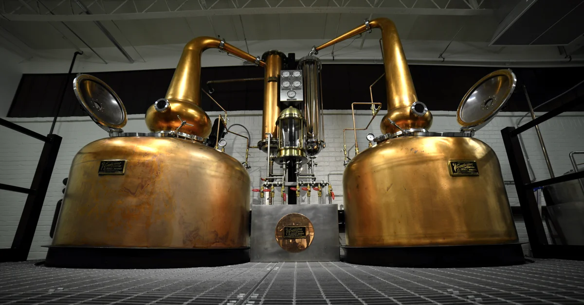 Our Handcrafted Double Copper Pot Stills