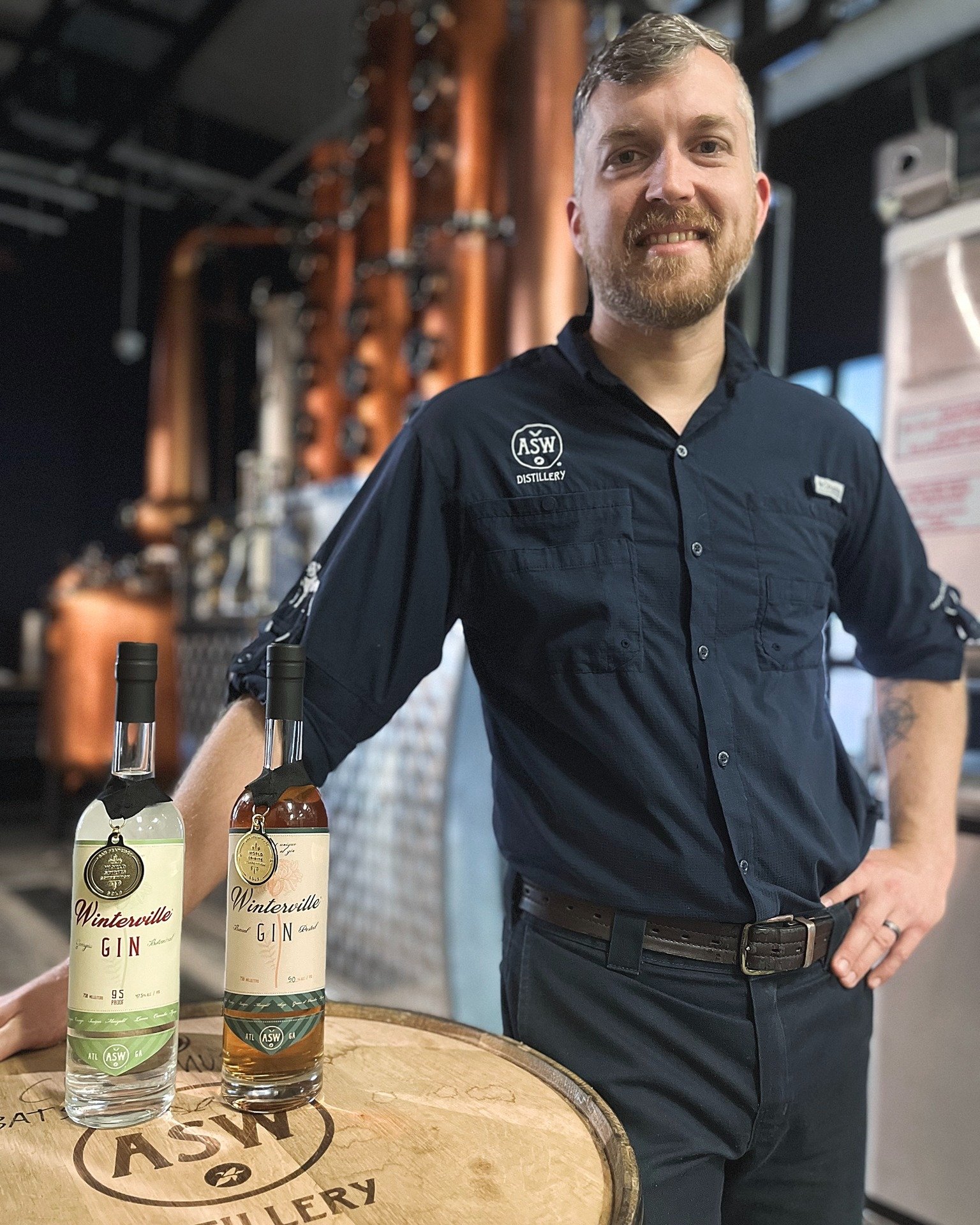 Starting May off on the right foot with a clean sweep of Gold Medals for our gin portfolio at this year's @sfwspiritscomp &ndash; huge congratulations to Distiller @jerrydistilled! If you haven't yet tried the Barrel Rested Winterville Gin, you may w