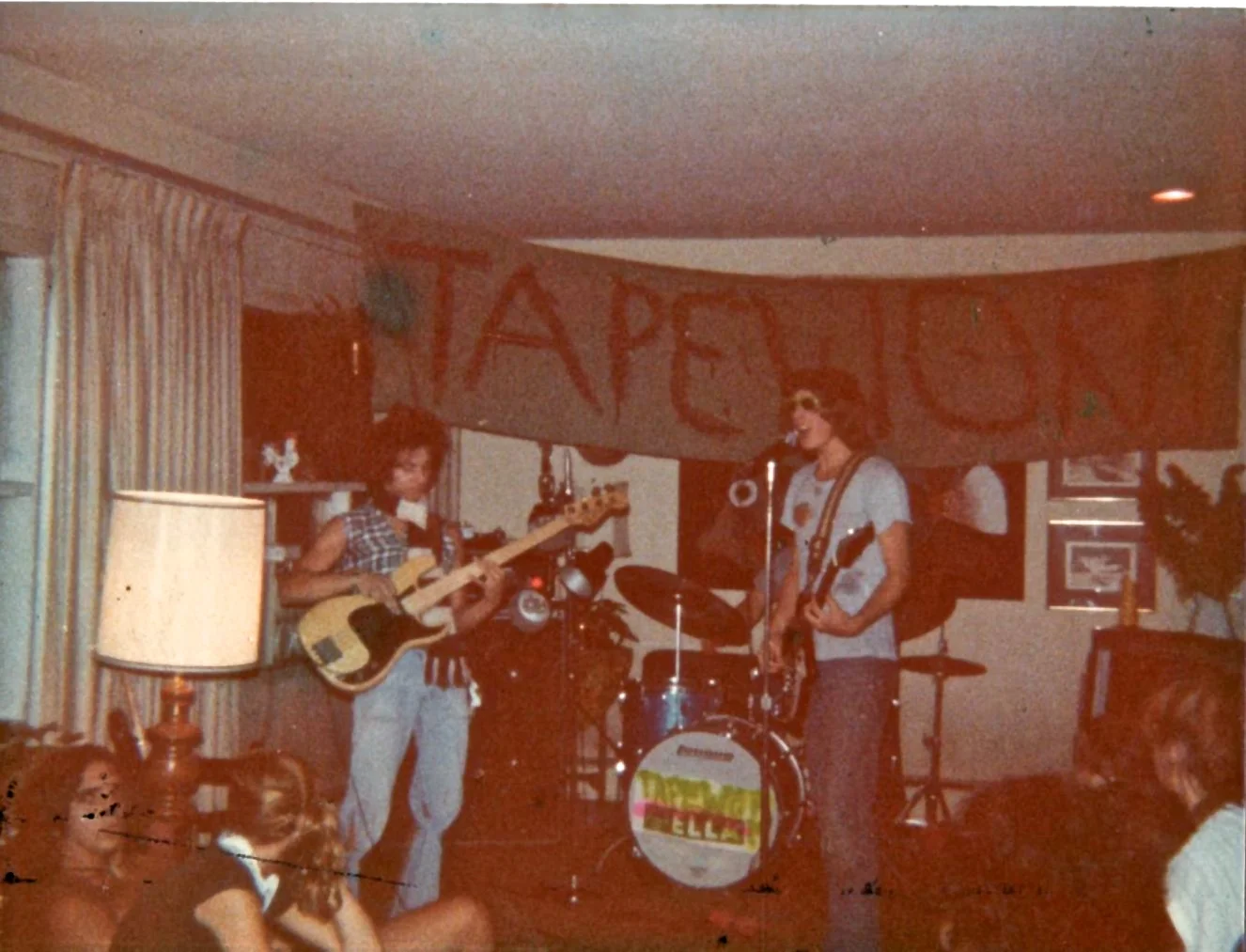 the 7" record we made was featured in Maximum Rock and Roll's Killed By Death series. Click here to hear Tapeworm's "Break My Face"
