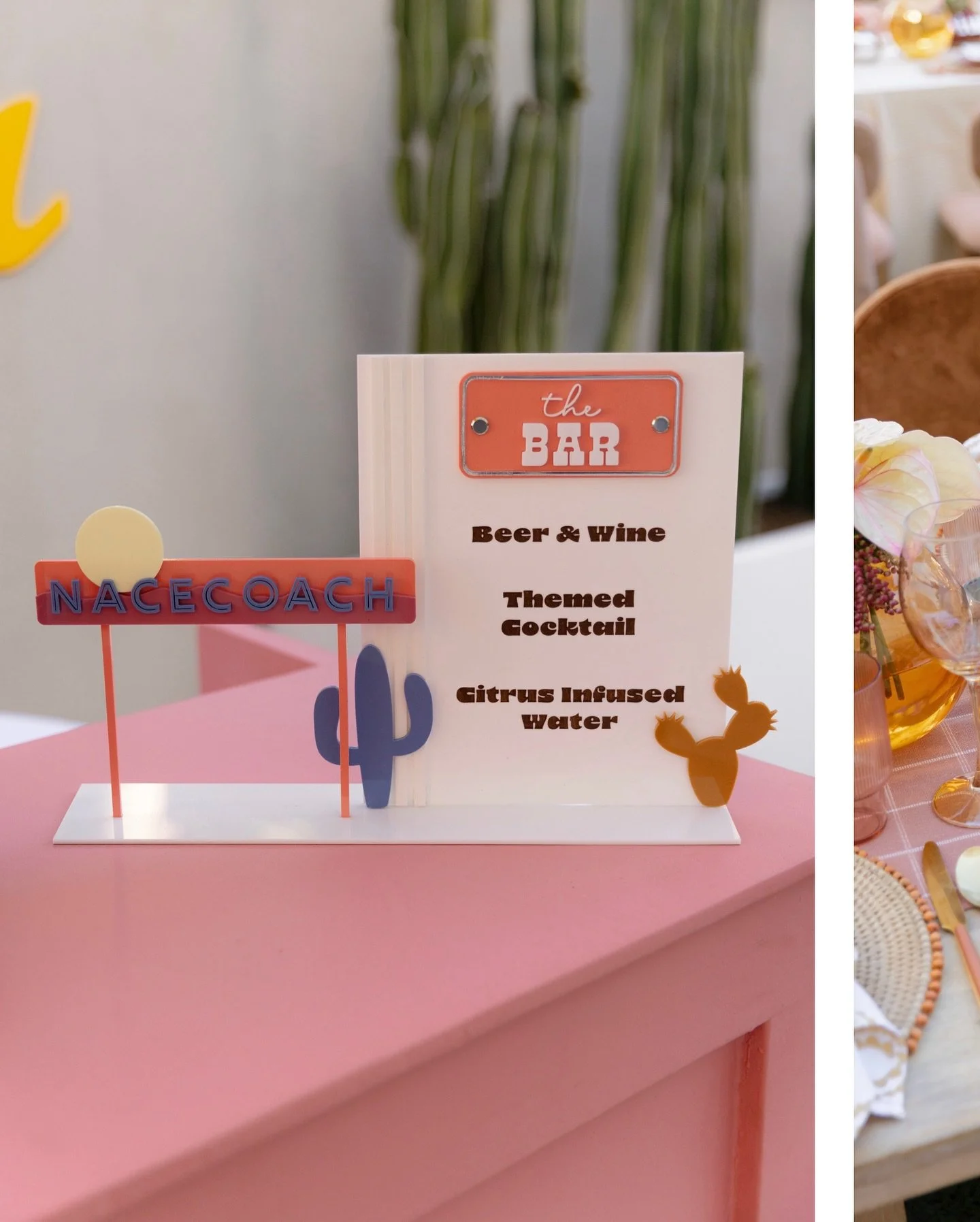 this heat wave’s giving palm springs flashbacks 🌵 pushed my design limits, made new friendors, and left with a custom cowboy hat as a reminder of one unforgettable night ✨
NACEcoach dream team 🤠🌵
Venue: @hotelpaseo 
Event Planner: @laruelux