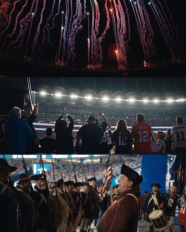 New piece for @patriots x @amazon airing during tonight&lsquo;s Patriots &amp; Giants game
[prod] @conajee [prod co] @dlpmediagroup [dp] @loganfultondp [dp] @jscinema [ed] @olivertmike