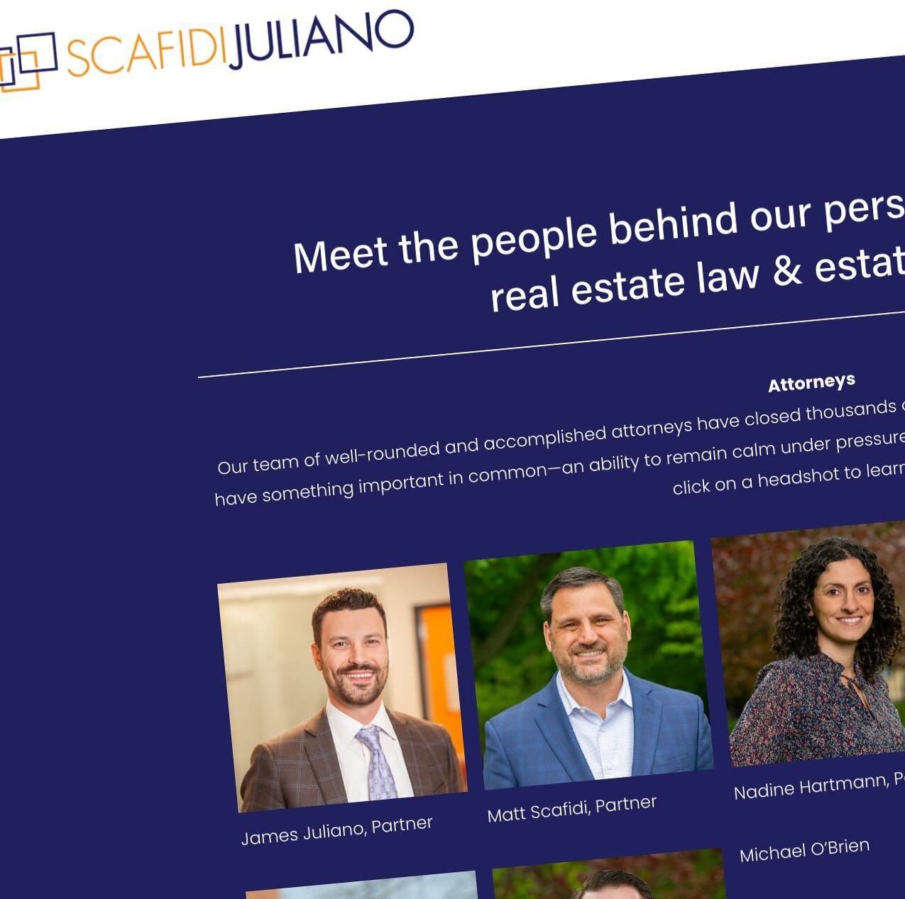 I&rsquo;m always happy to make website edits for my clients, but also here to train your staff if you prefer! Built this site in 2021 for @scafidijuliano