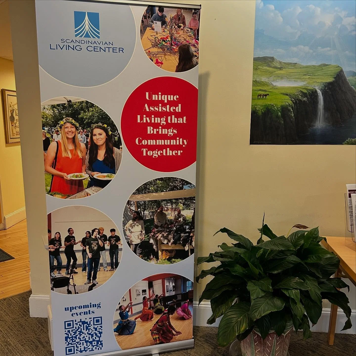 Banner up for @scandicenter @scandilivingcenter