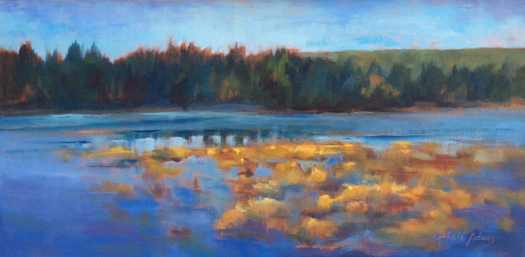 Golden Glenmore - 12x24 oil