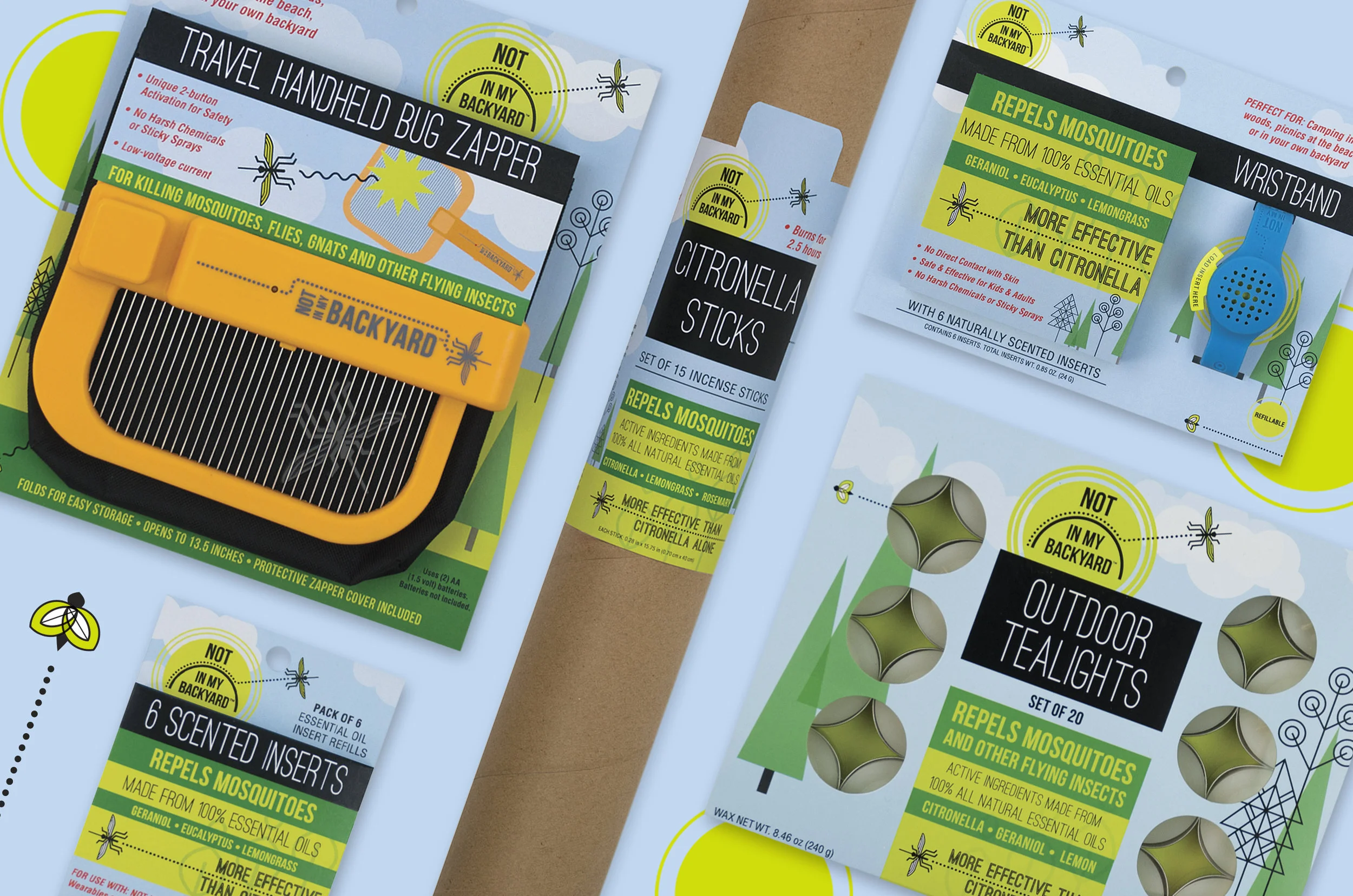 Nimby is currently launched in stores such as Target and Walmart.