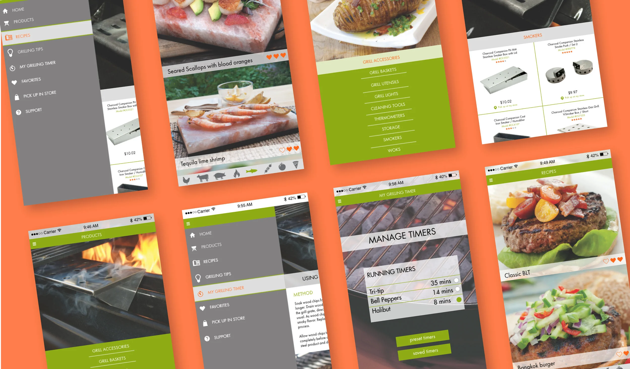 View the prototype for The Home Depot Grilling Club below.