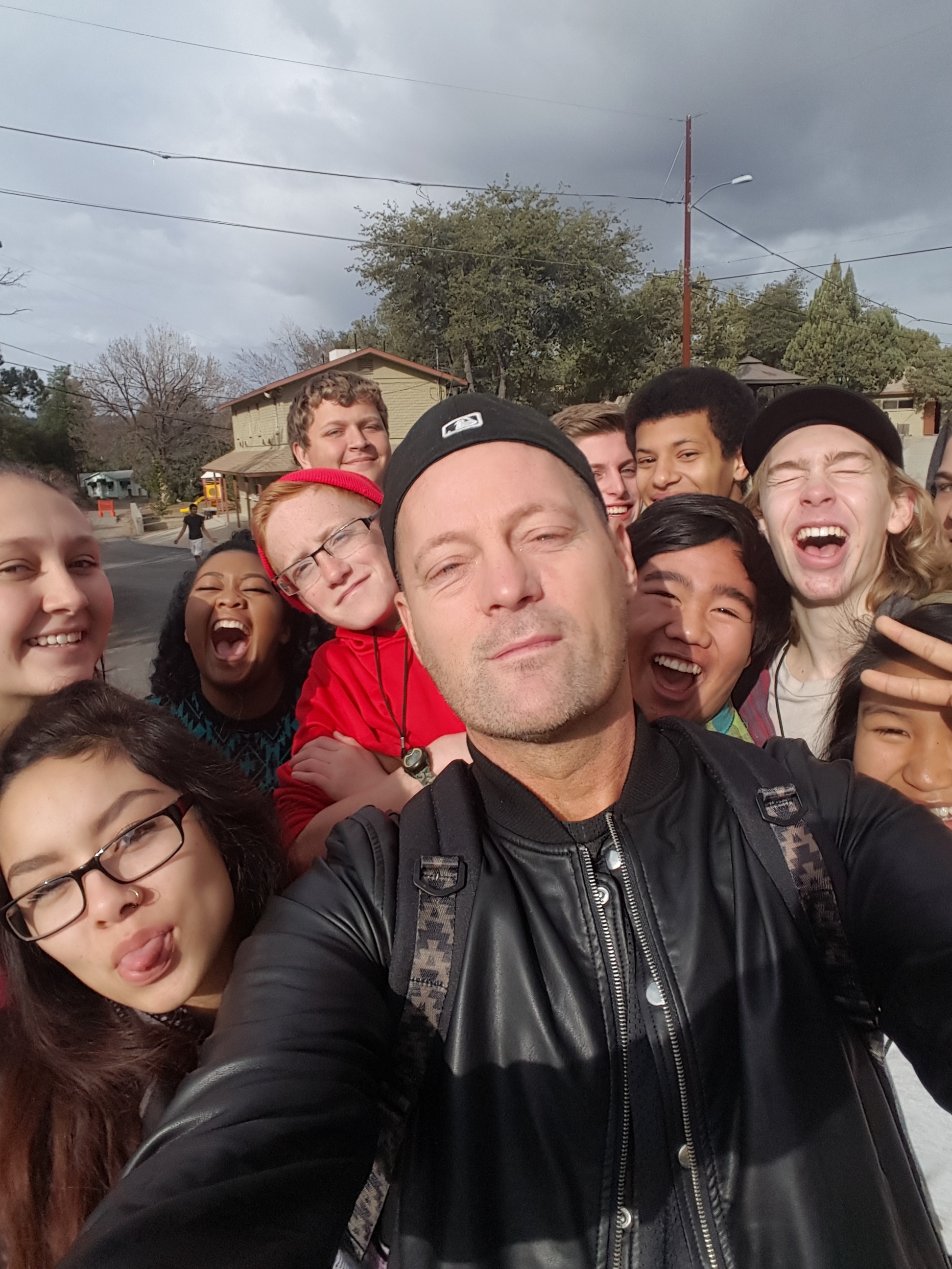 I love this Youth Ministry in Arizona and the diversity they represent (red and yellow, black, brown, and white)