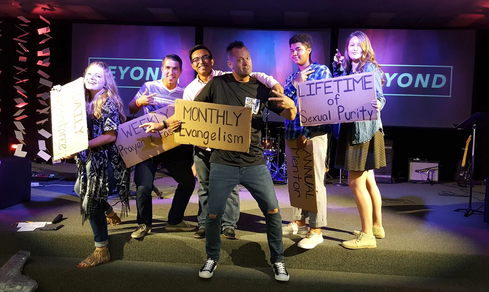 Students at Kansas Teen Camp Leading their generation in #TheNextGreatAwakening