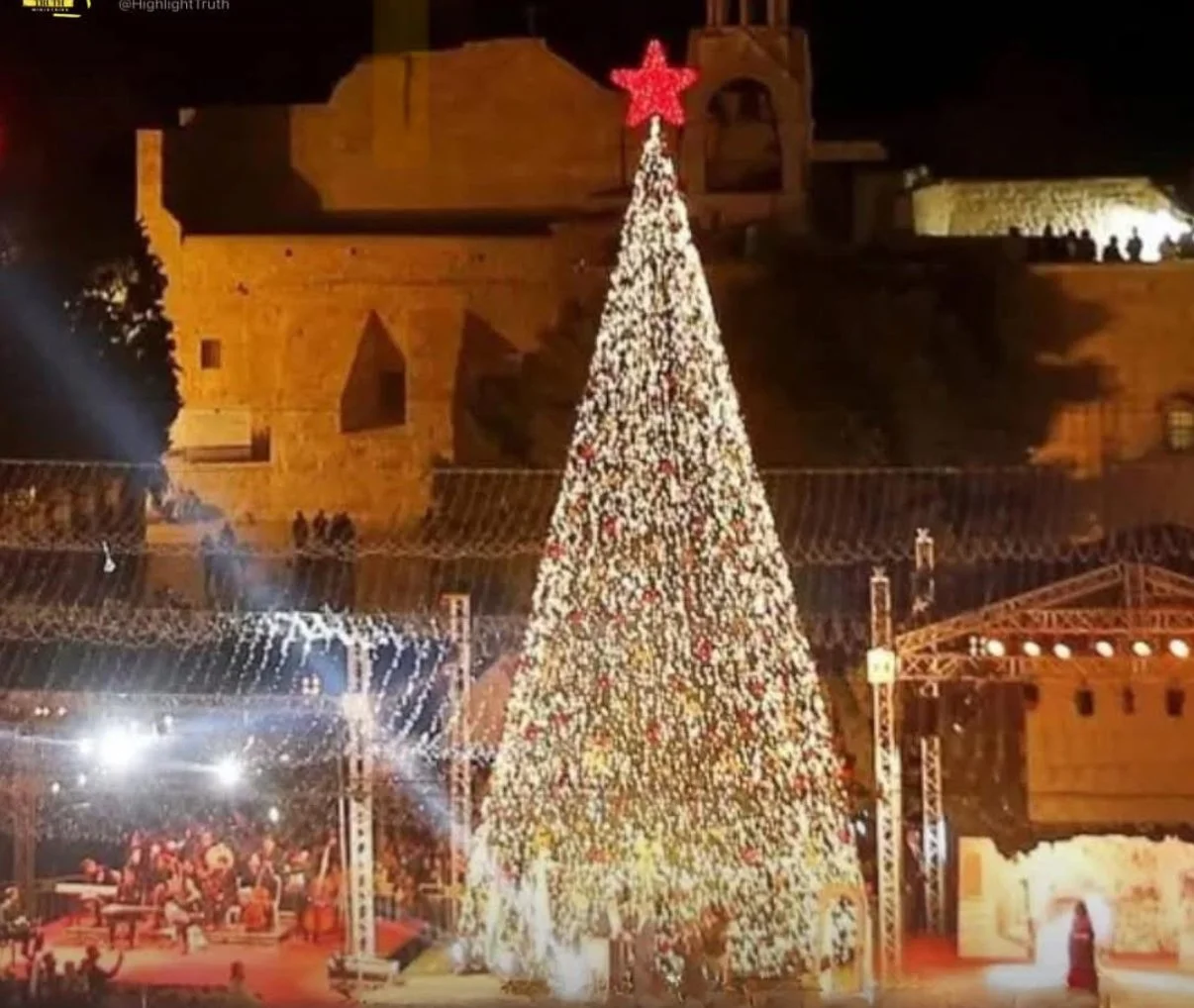 The Lighting Of The Global Christmas Tree Is Significant 