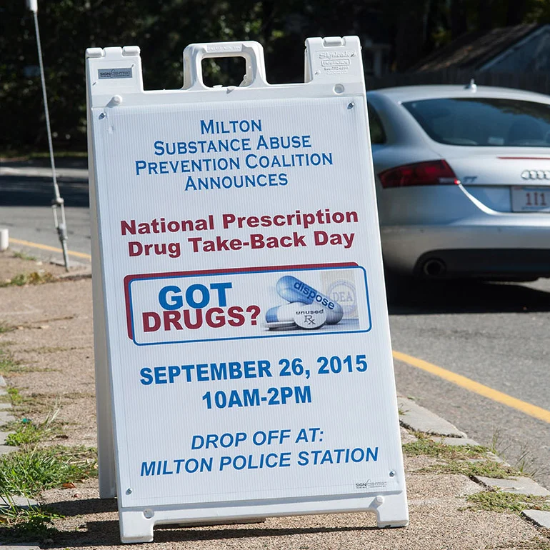 MSAPC promoted National Drug Take-back Day and organized Milton's event.