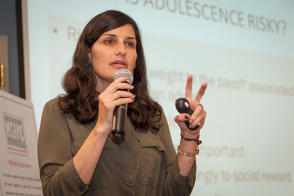 Dr. Margie Skeer presents at the MSAPC September 2016 meeting