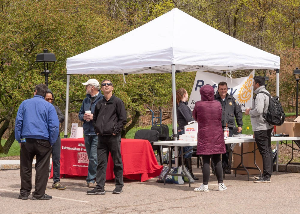 MSAPC teamed up with the Milton Rotary Club to provide information and free medication disposal kits at Prescription Drug Takeback Day April 27, 2019