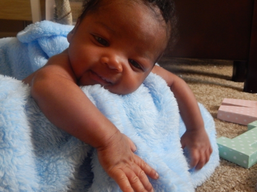 Mamarazzi at it's finest. I did IV's entire newborn photo shoot 