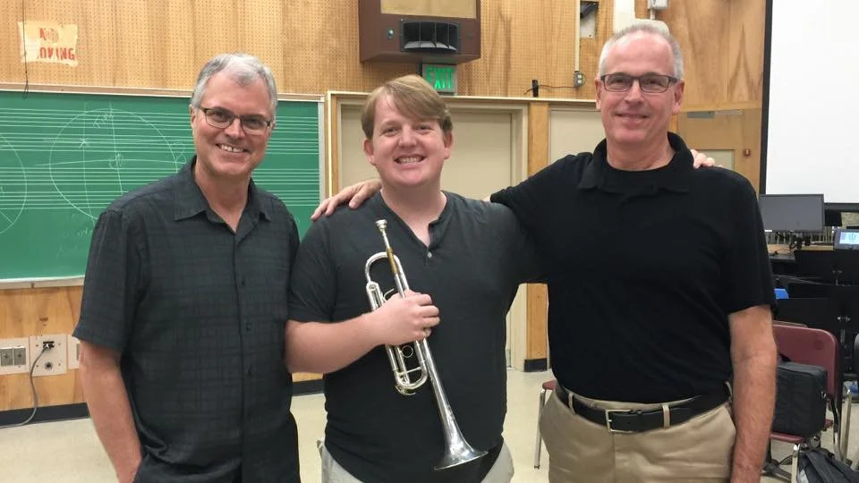 Wiff Rudd, Andy Lott, John Rommel, Indiana University.jpg