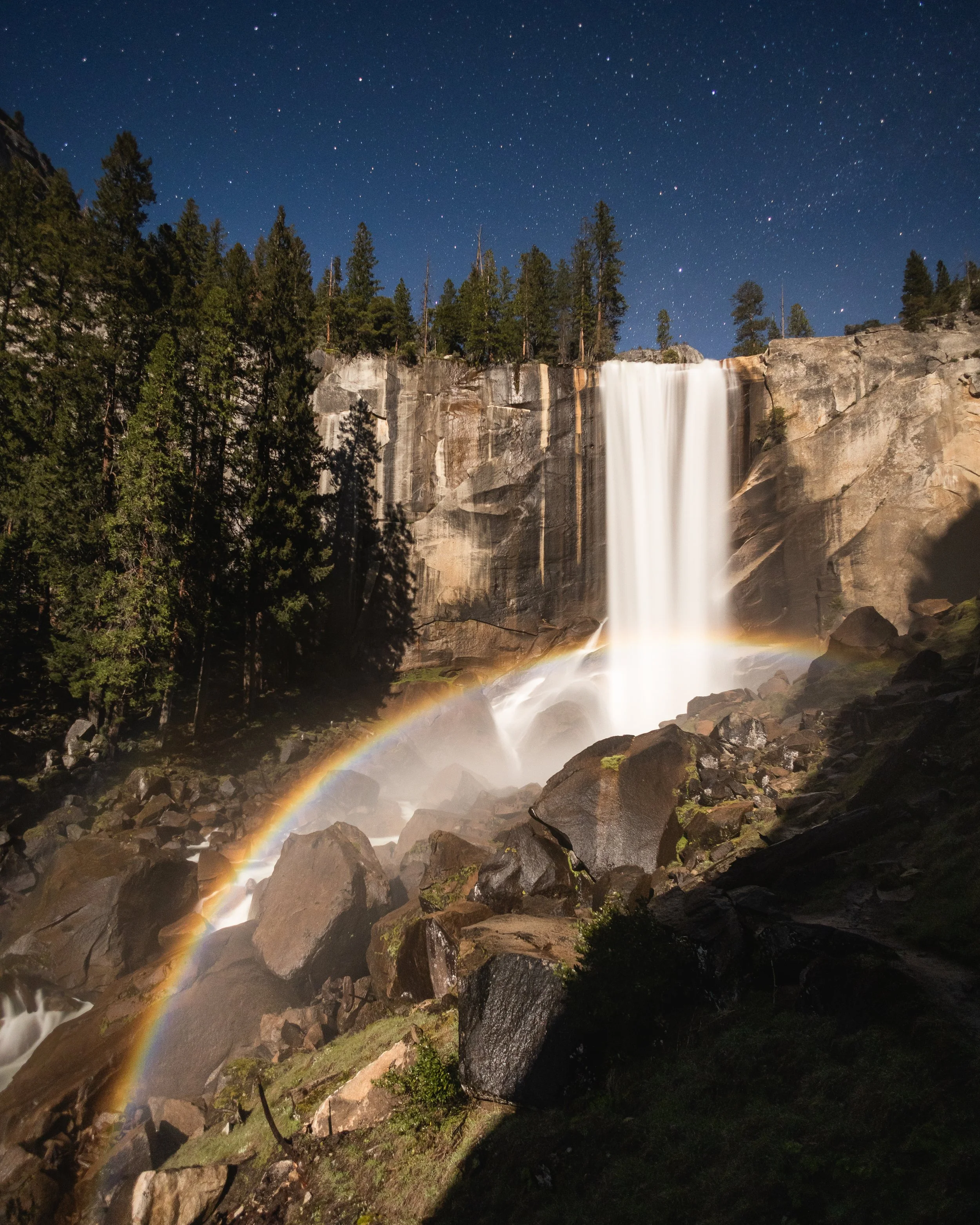 Vernal Fall Moonbow