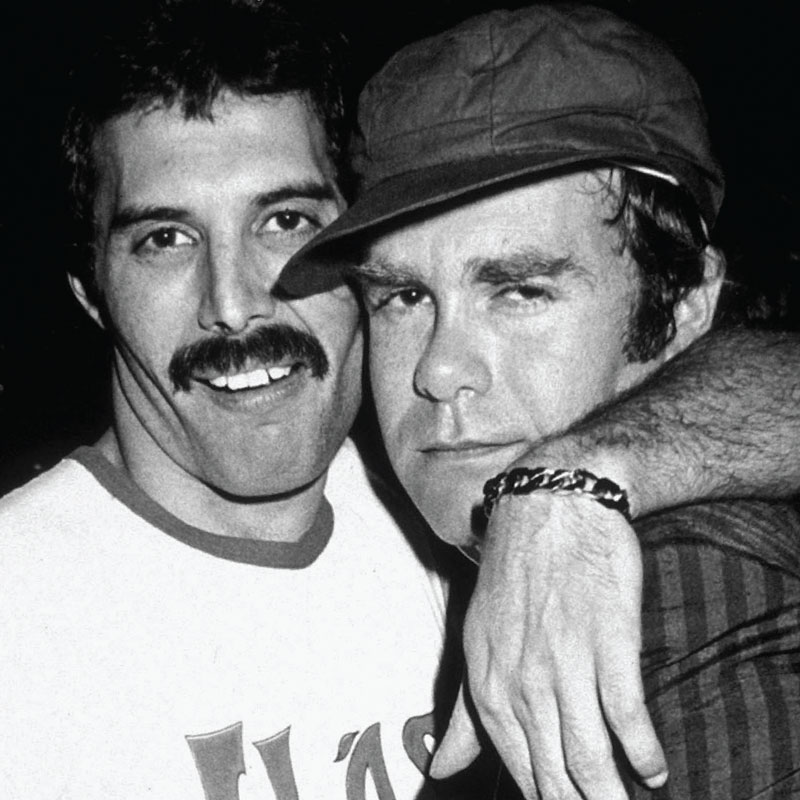 Freddie and Elton By Richard Young