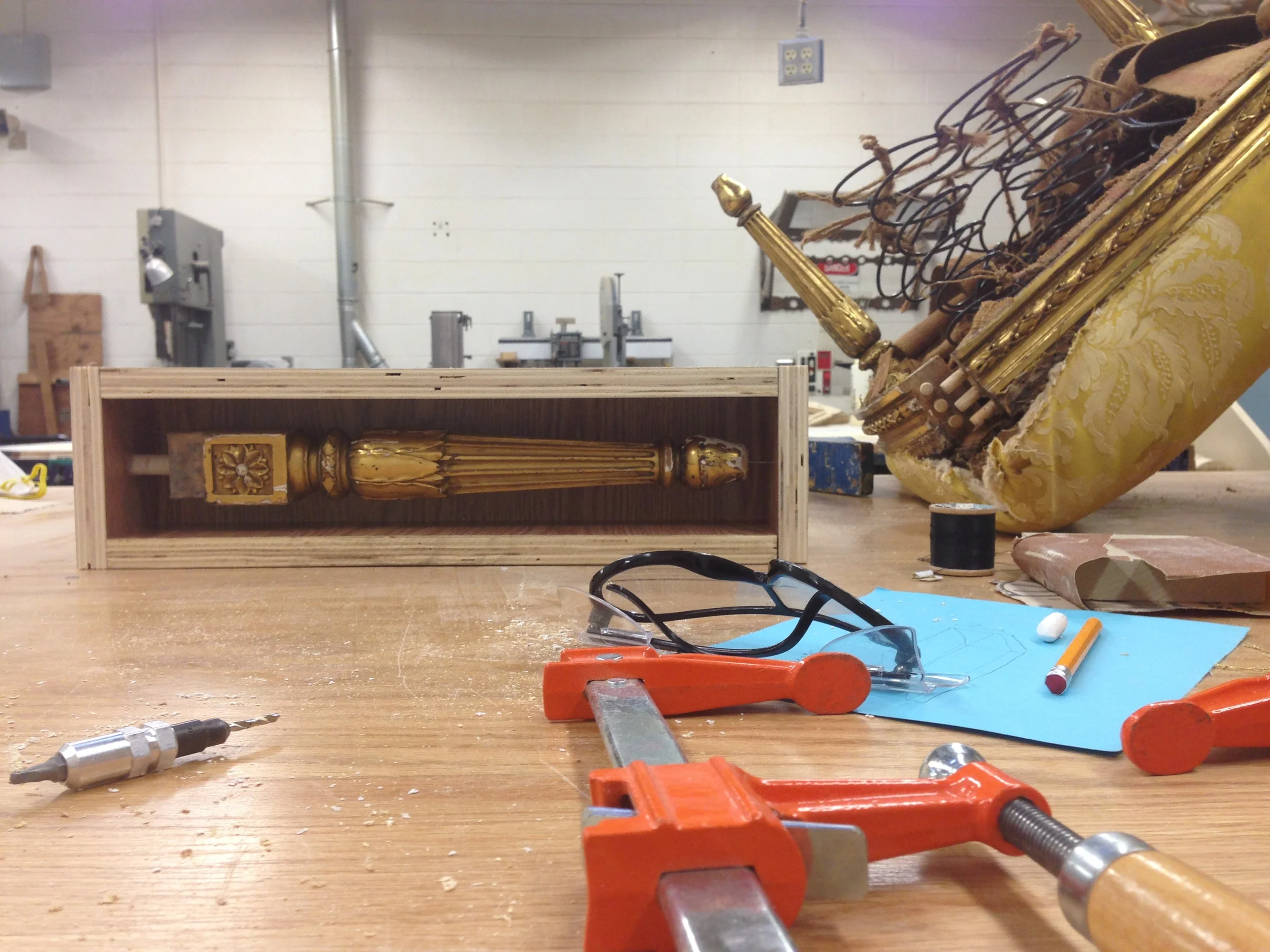 Louis XVI Chair leg