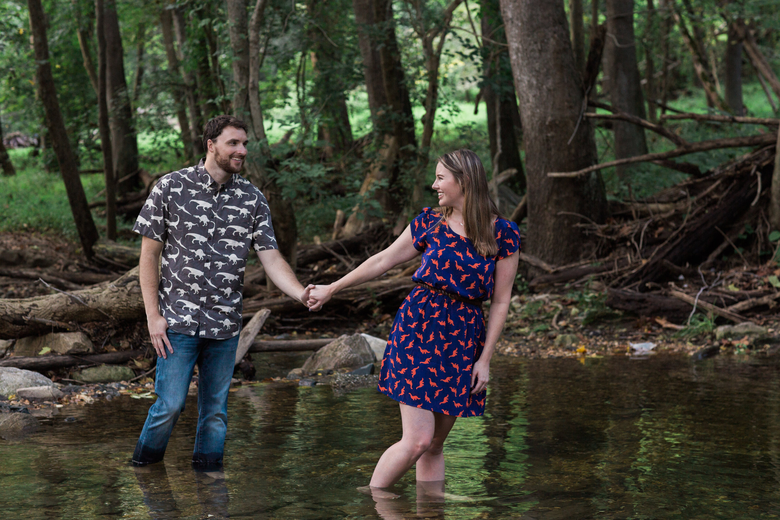 Creative Jurassic Park Engagement Session in Maryland-3.jpg