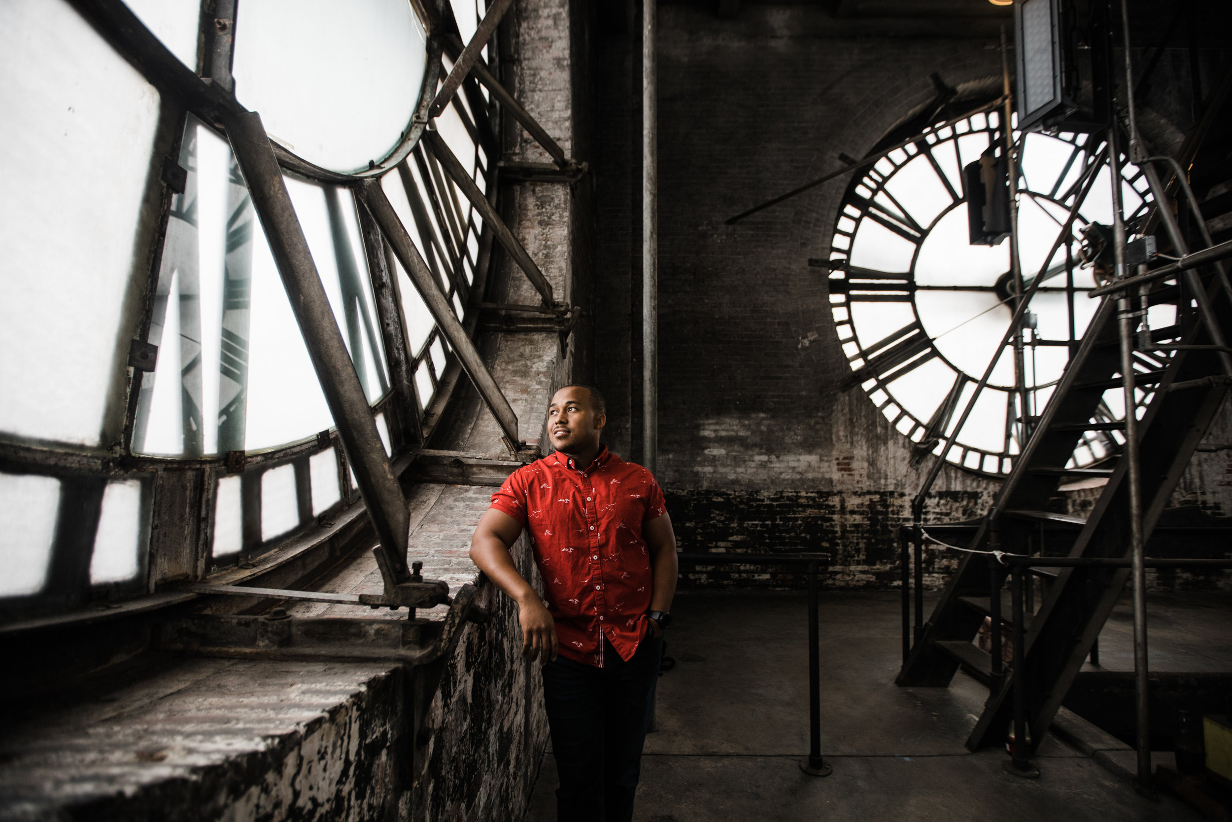 Megan & Garrett Baltimore Clock Tower-4.jpg