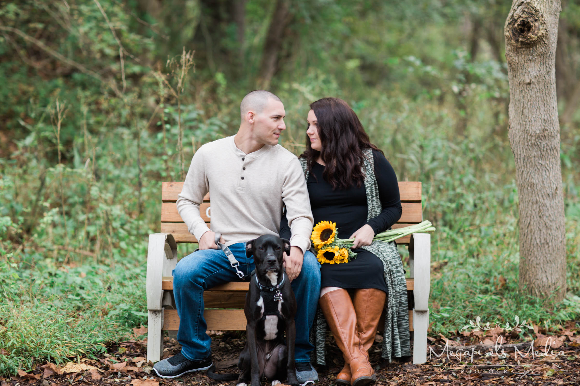 Sunflower Engagement Session at Cromwell Valley Park Baltimore Wedding Photographers Megapixels Media (17 of 31).jpg