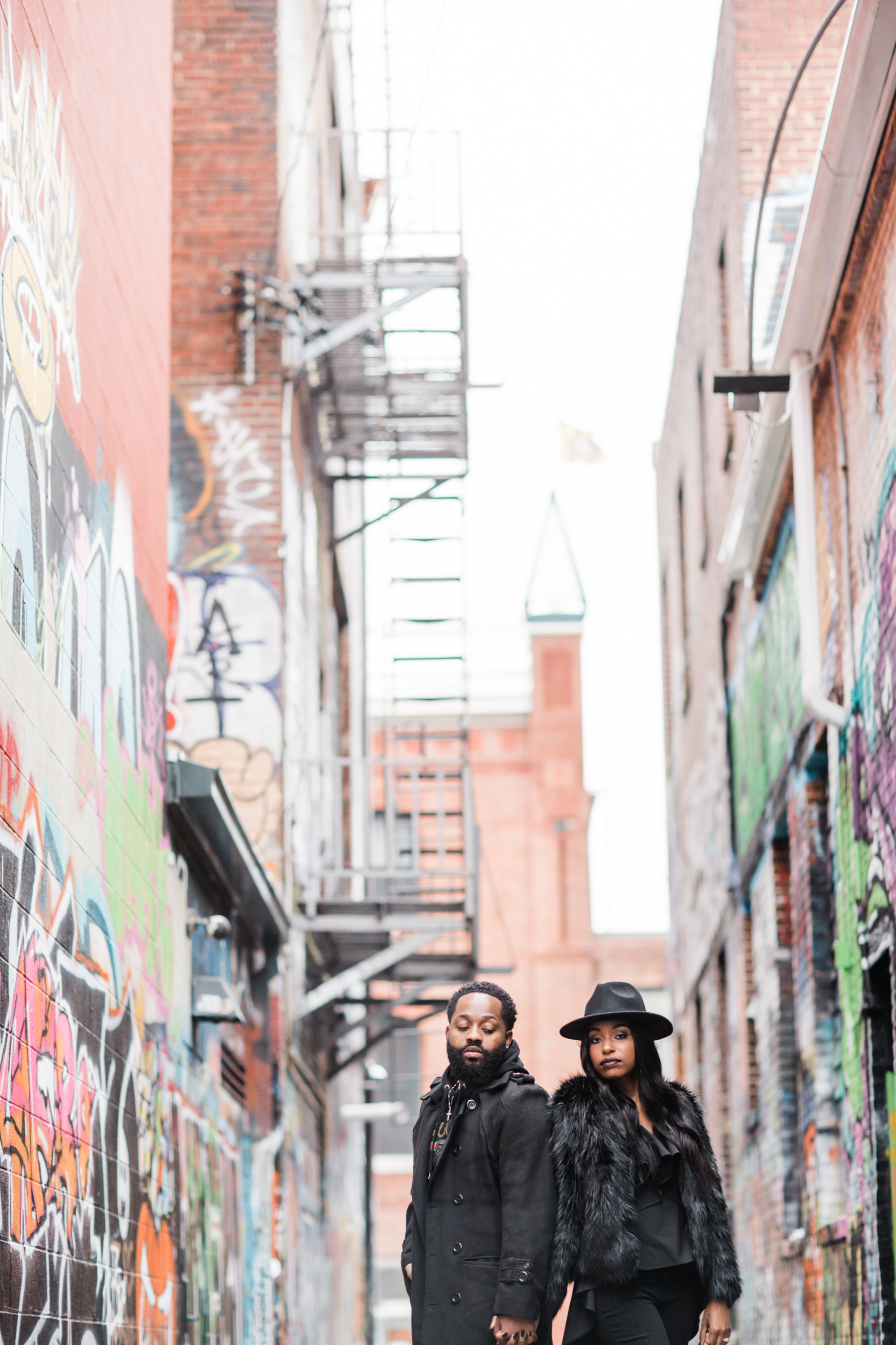 Creative Baltimore Graffiti Alley Engagement Session Megapixels Media Photography-7.jpg