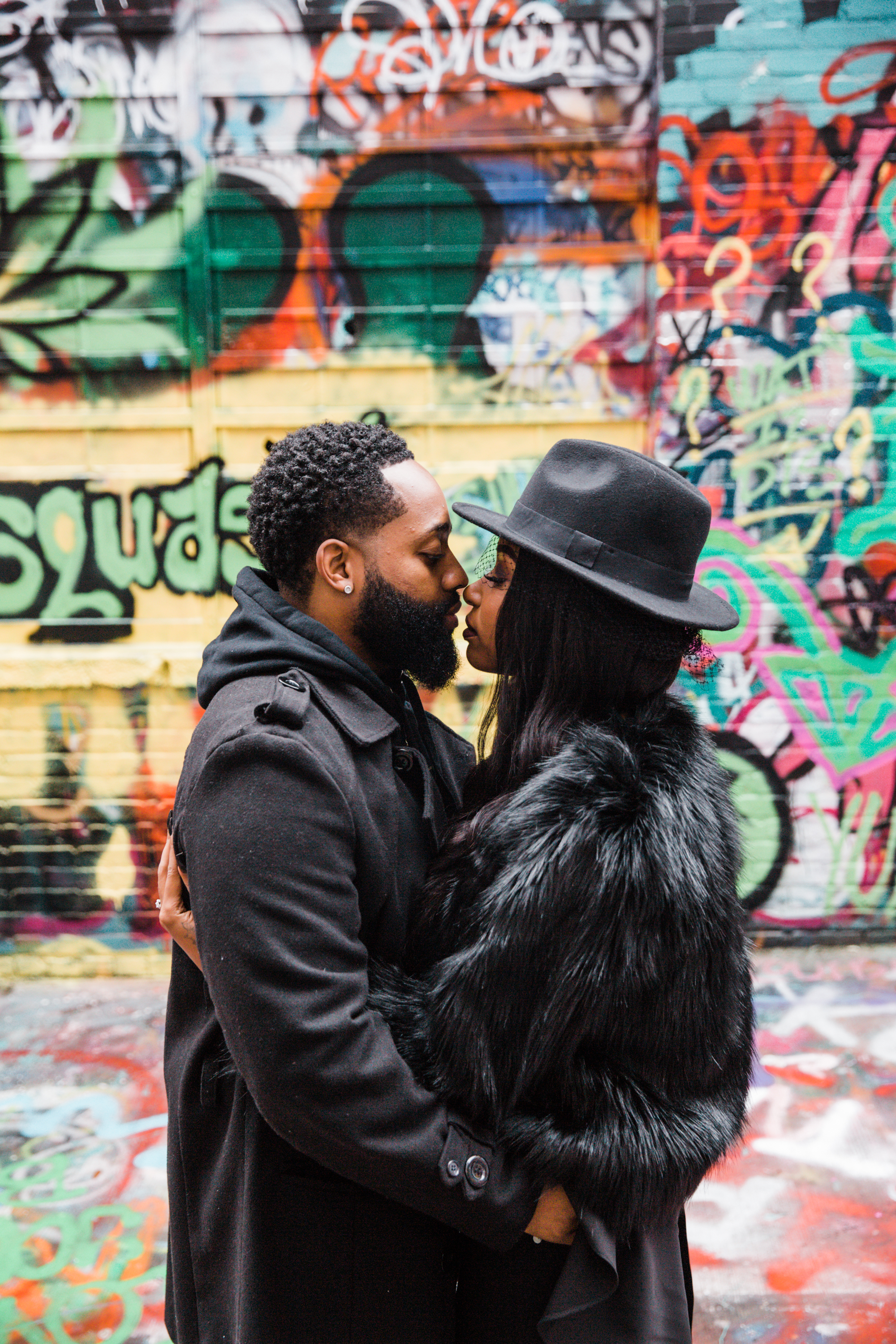 Creative Baltimore Graffiti Alley Engagement Session Megapixels Media Photography-23.jpg