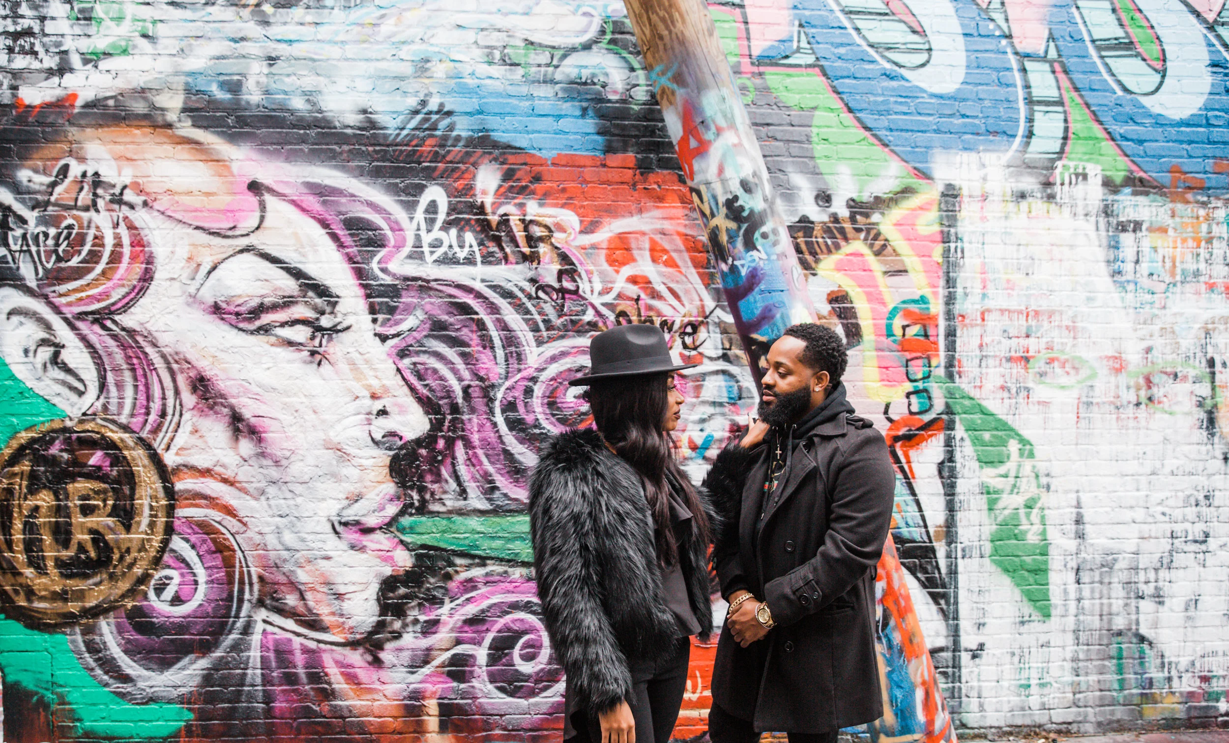Creative Baltimore Graffiti Alley Engagement Session Megapixels Media Photography-35.jpg