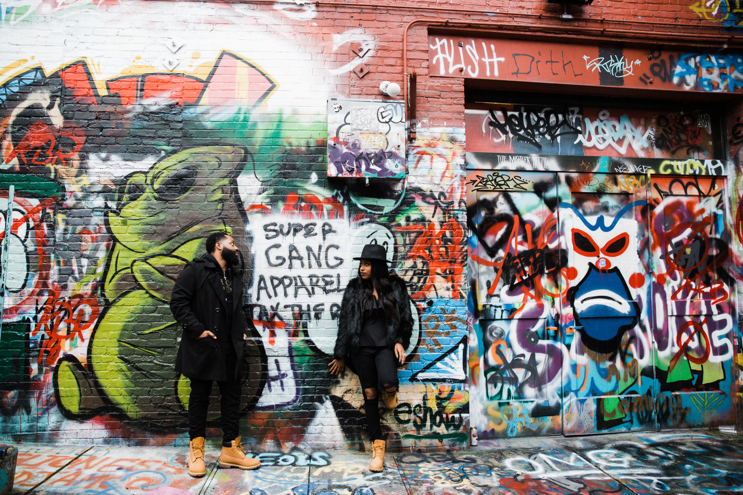 Creative Baltimore Graffiti Alley Engagement Session Megapixels Media Photography-42.jpg