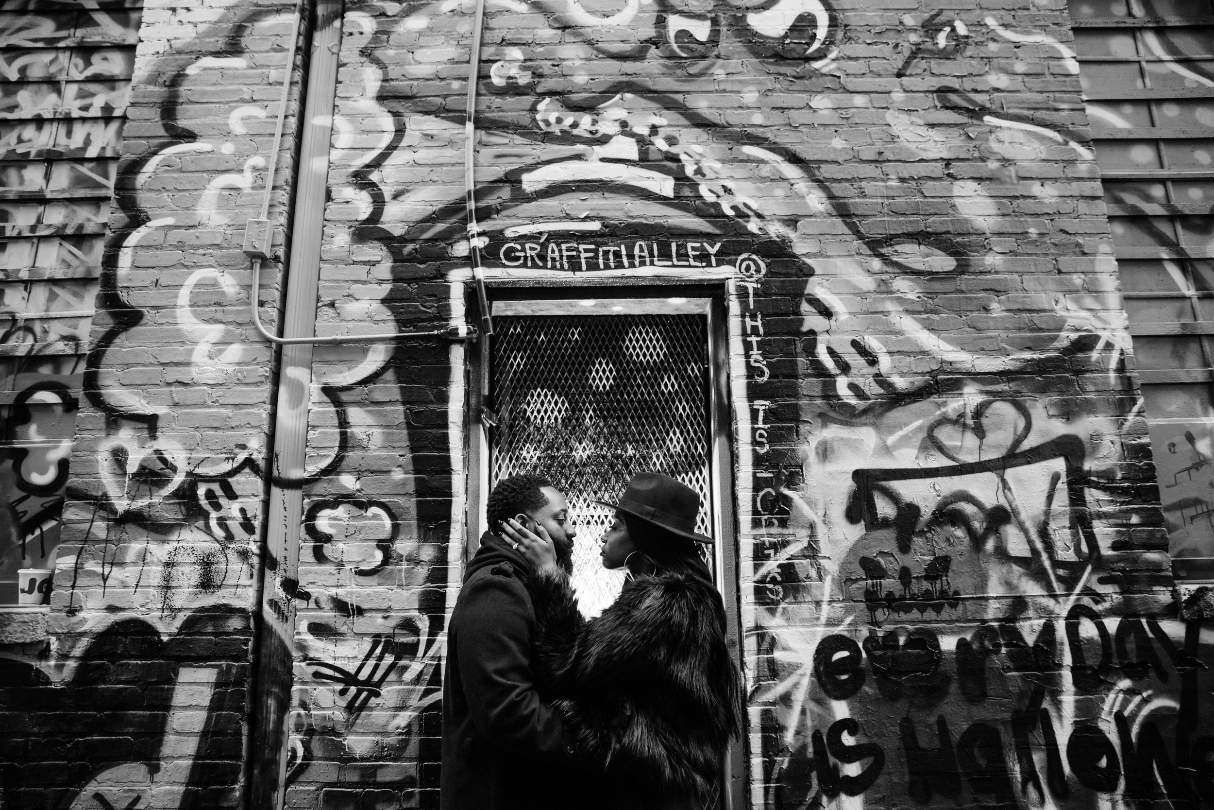 Creative Baltimore Graffiti Alley Engagement Session Megapixels Media Photography-45.jpg