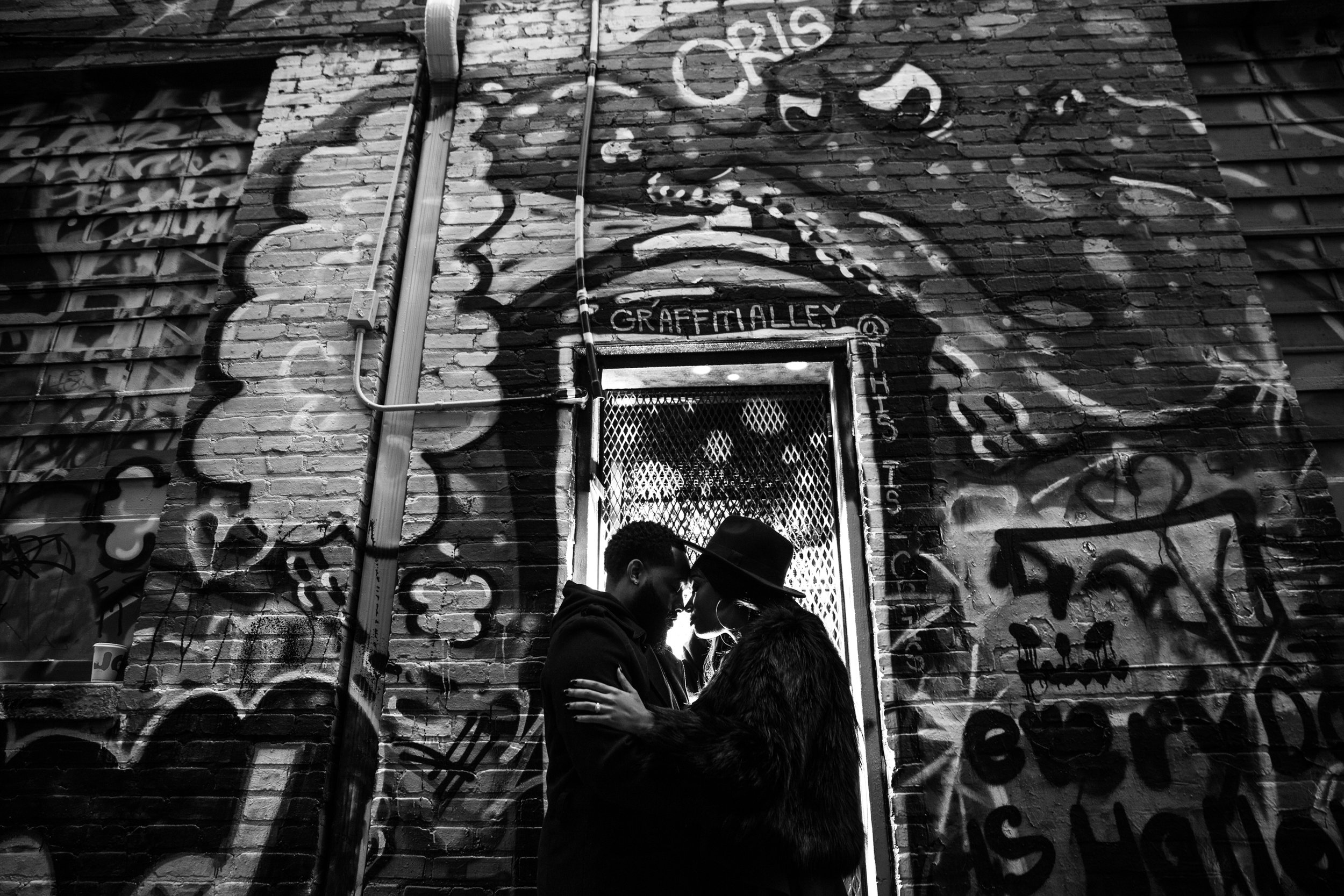 Creative Baltimore Graffiti Alley Engagement Session Megapixels Media Photography-47.jpg