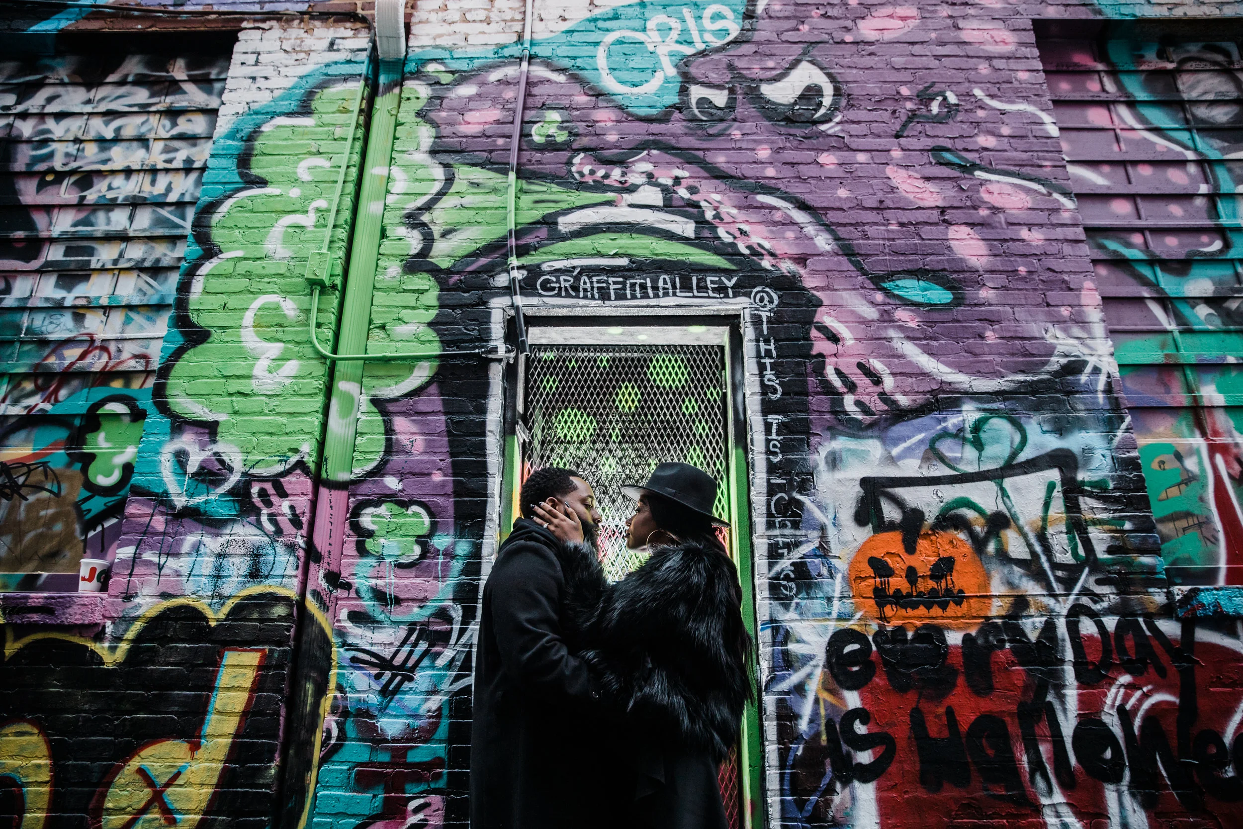 Creative Baltimore Graffiti Alley Engagement Session Megapixels Media Photography-46.jpg