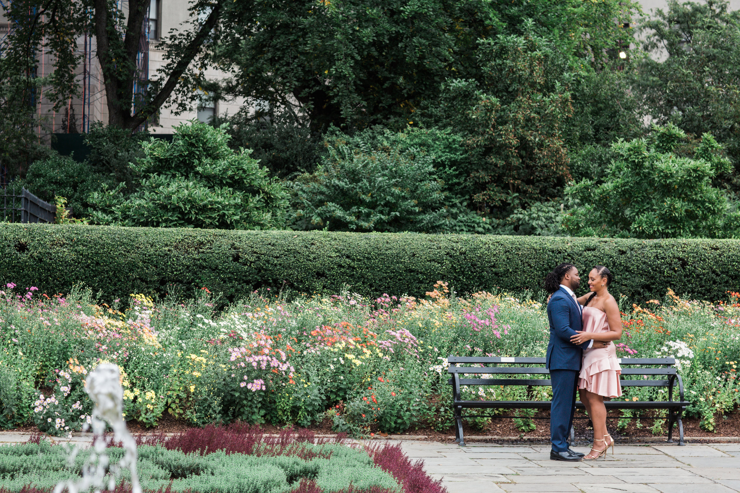 Megapixels Media Best Destination Engagement Photography in New York City Central Park Untemeyer Garden.jpg
