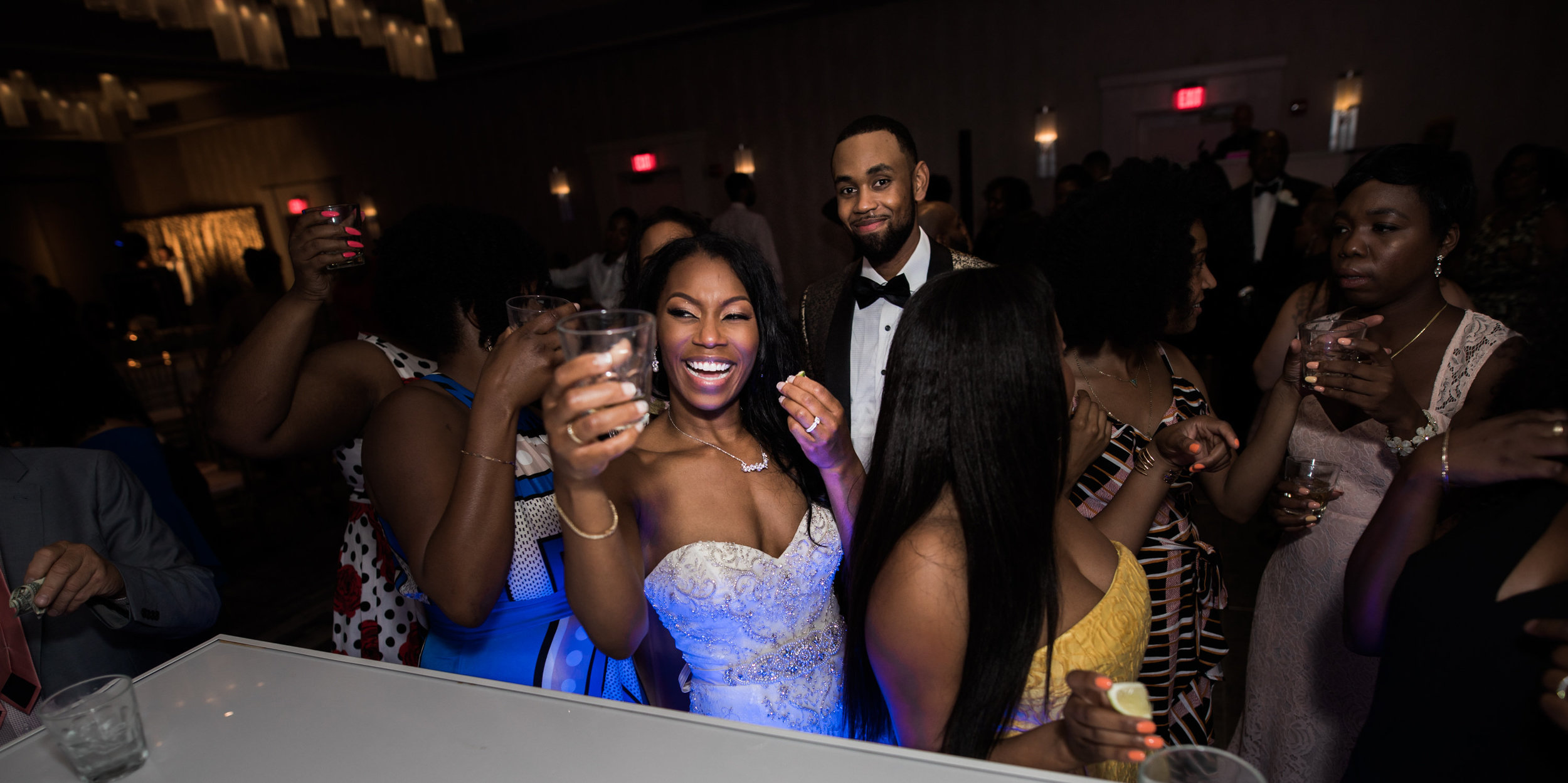 Black Wedding Photographer in Baltimore Megapixels Media fun black bride.jpg