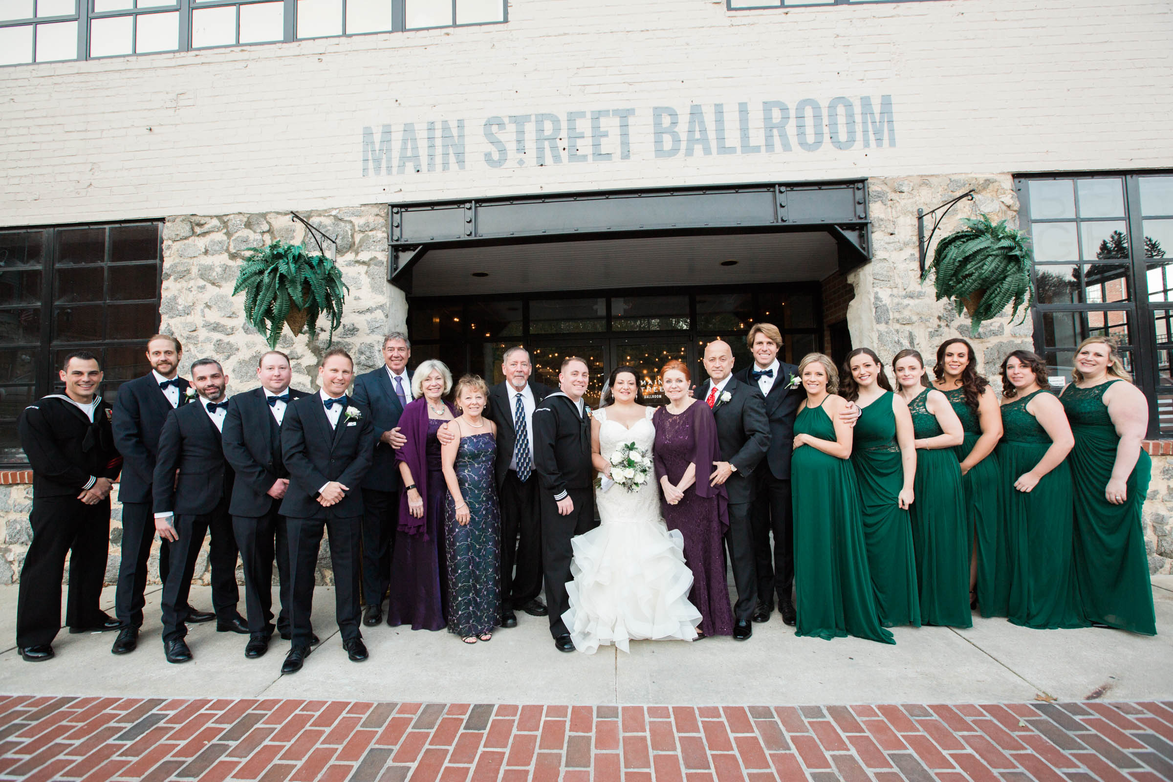 Main Street Ballroom Ellicott City Wedding Curvy Bride Baltimore Maryland Wedding Photographers (48 of 111).jpg