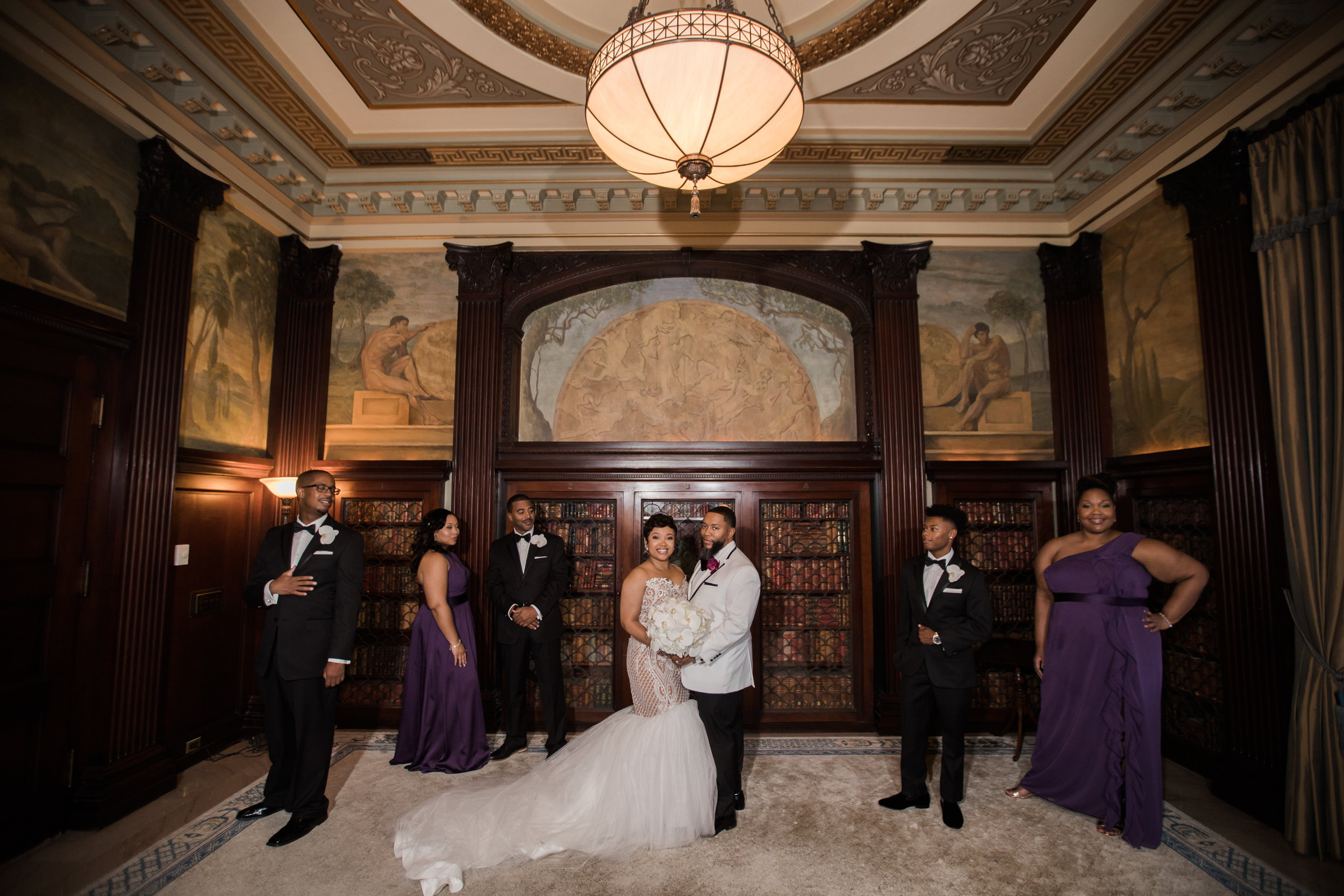 Best Classic Black Bride at The Grand Baltimore Maryland Husband and Wife Wedding Photographers Megapixels Media (62 of 98).jpg