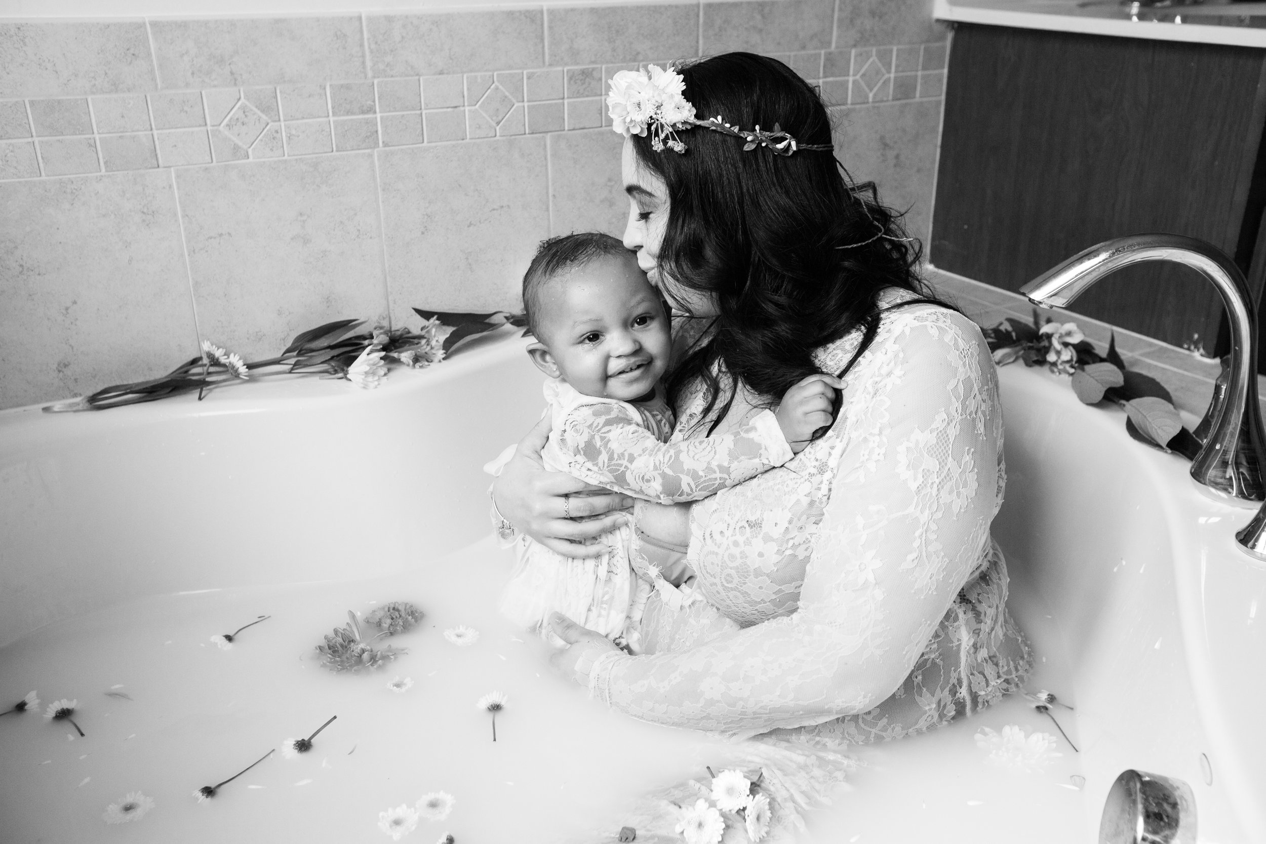 Best Ingredients for a Milk Bath Baltimore Black Mom Maternity Photographer Megapixels Media Photography-25.jpg