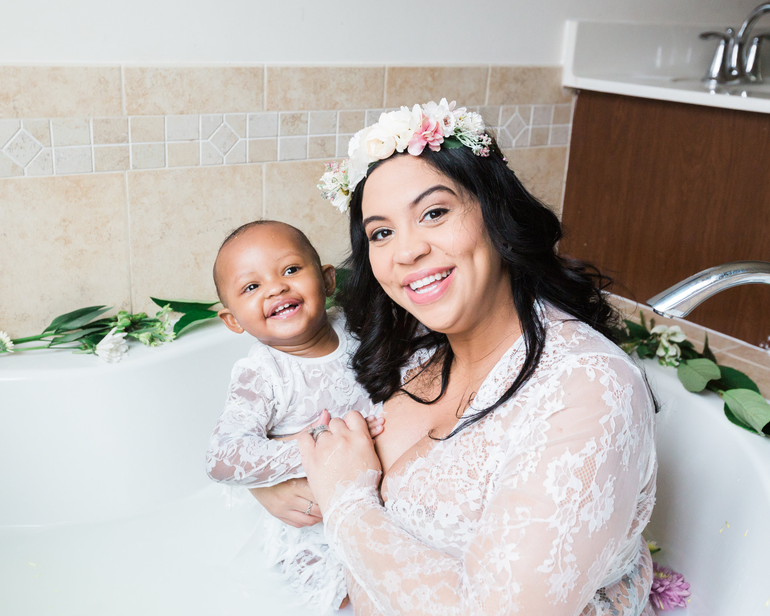 Best Ingredients for a Milk Bath Baltimore Black Mom Maternity Photographer Megapixels Media Photography-26.jpg