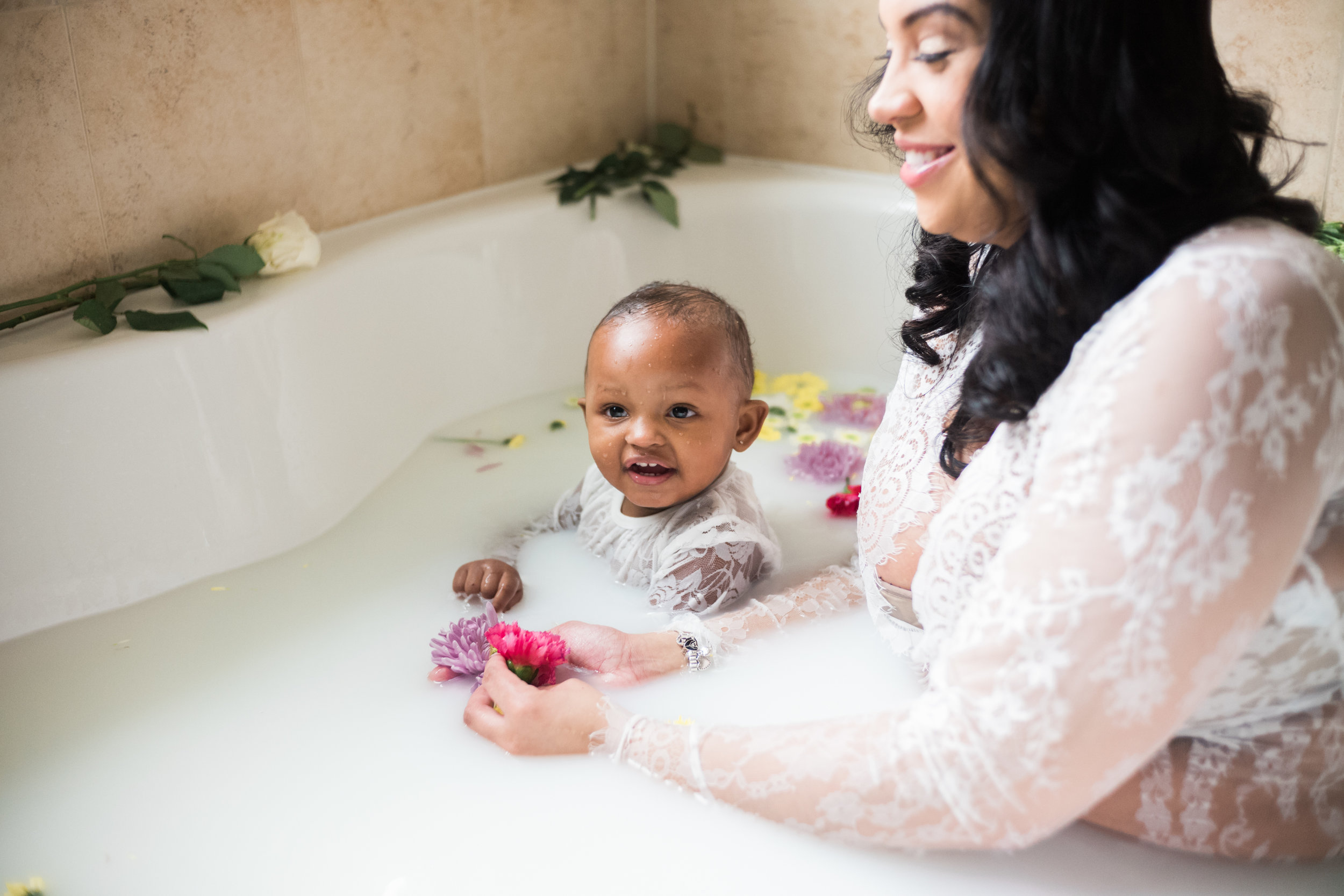 Best Ingredients for a Milk Bath Baltimore Black Mom Maternity Photographer Megapixels Media Photography-32.jpg