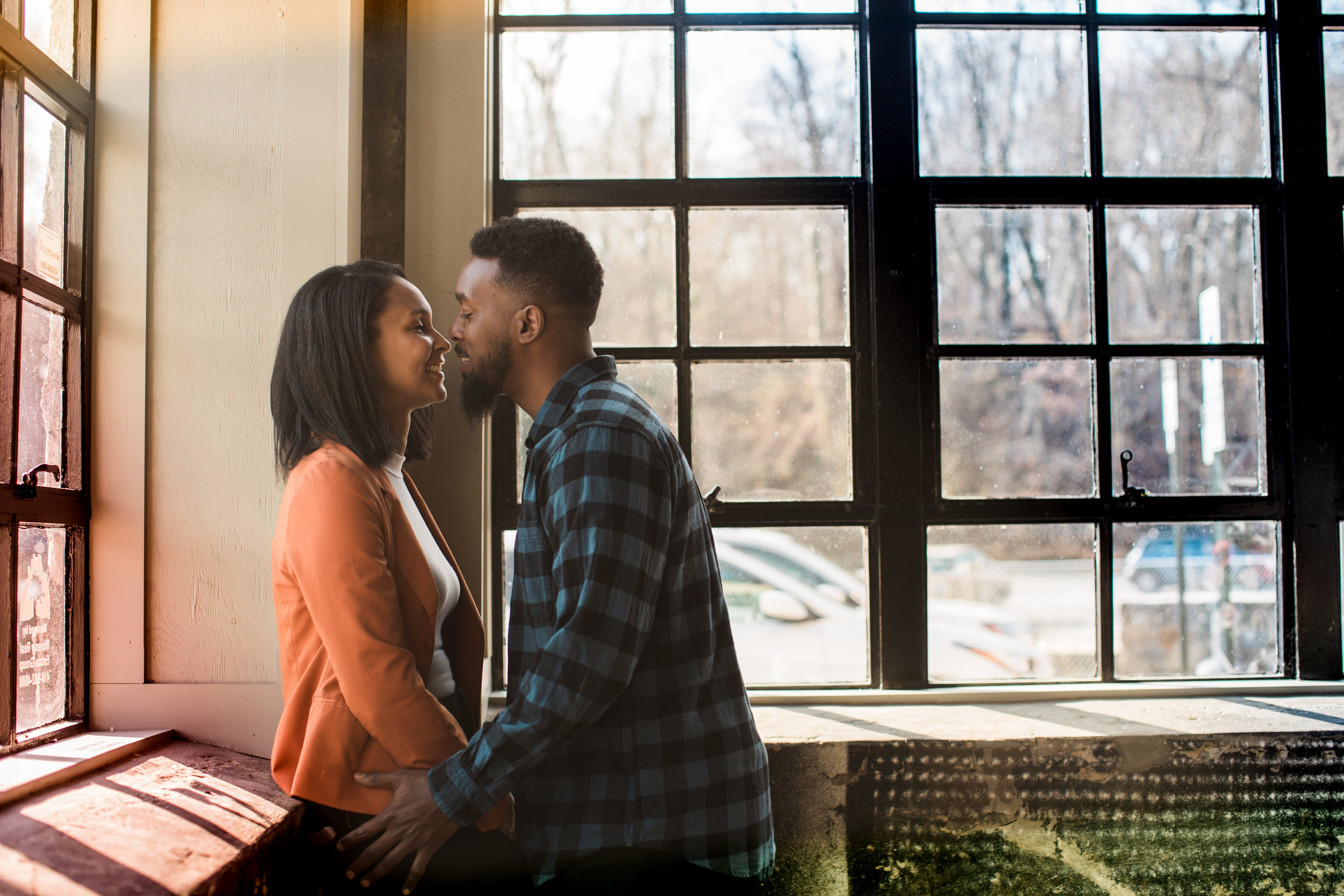 Black engaged couple maryland wedding photographer megapixels media photography main street ballroom ellicott city-7.jpg