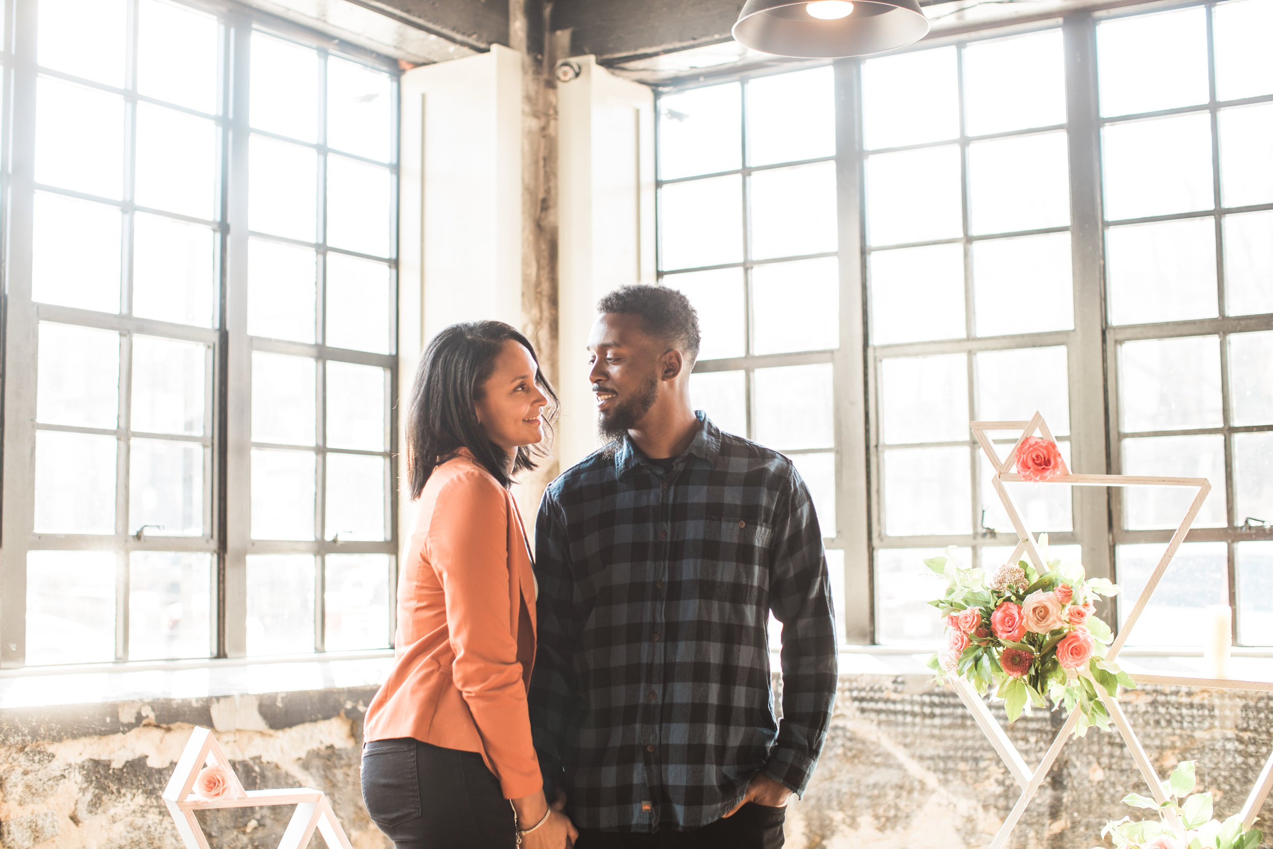 Black engaged couple maryland wedding photographer megapixels media photography main street ballroom ellicott city-9.jpg