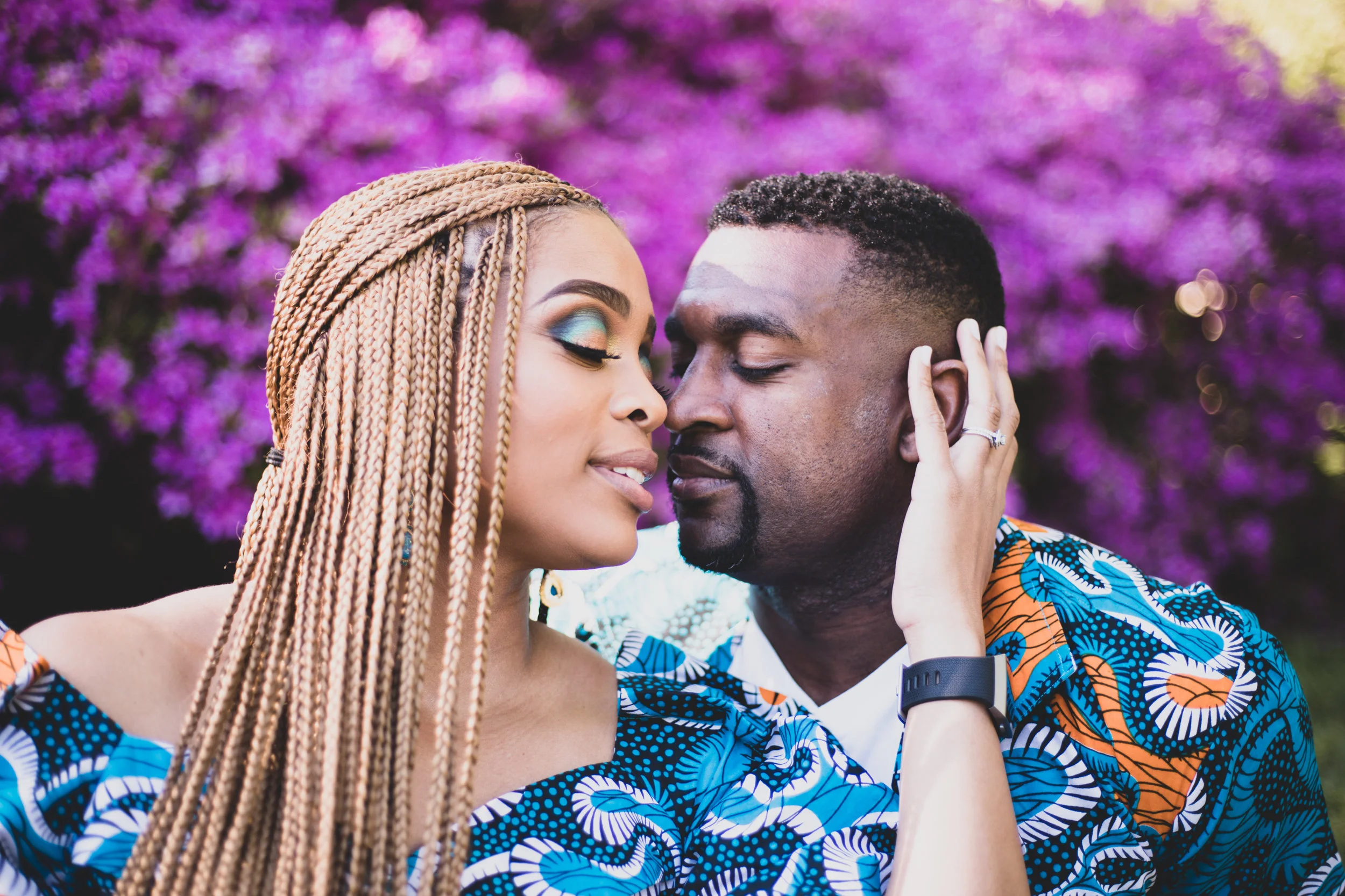 Ethnic African American Wedding Anniversary Black Wedding