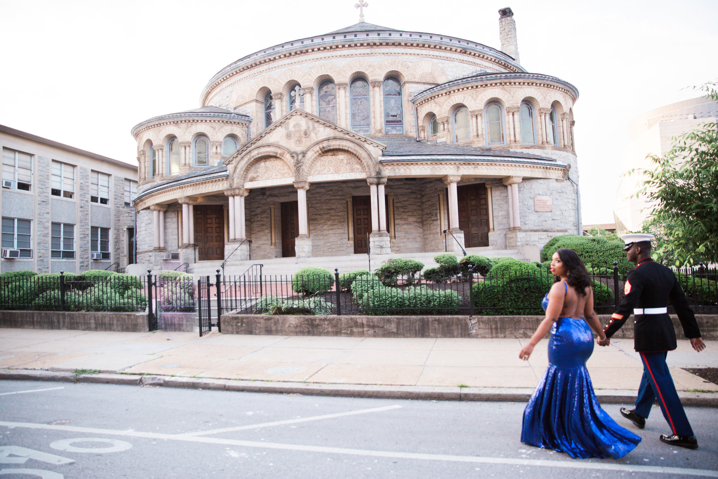 Royal Blue Marine Engagement Session Black Bride Wedding Photographers Megapixels Media Baltimore Maryland Photographers-3.jpg