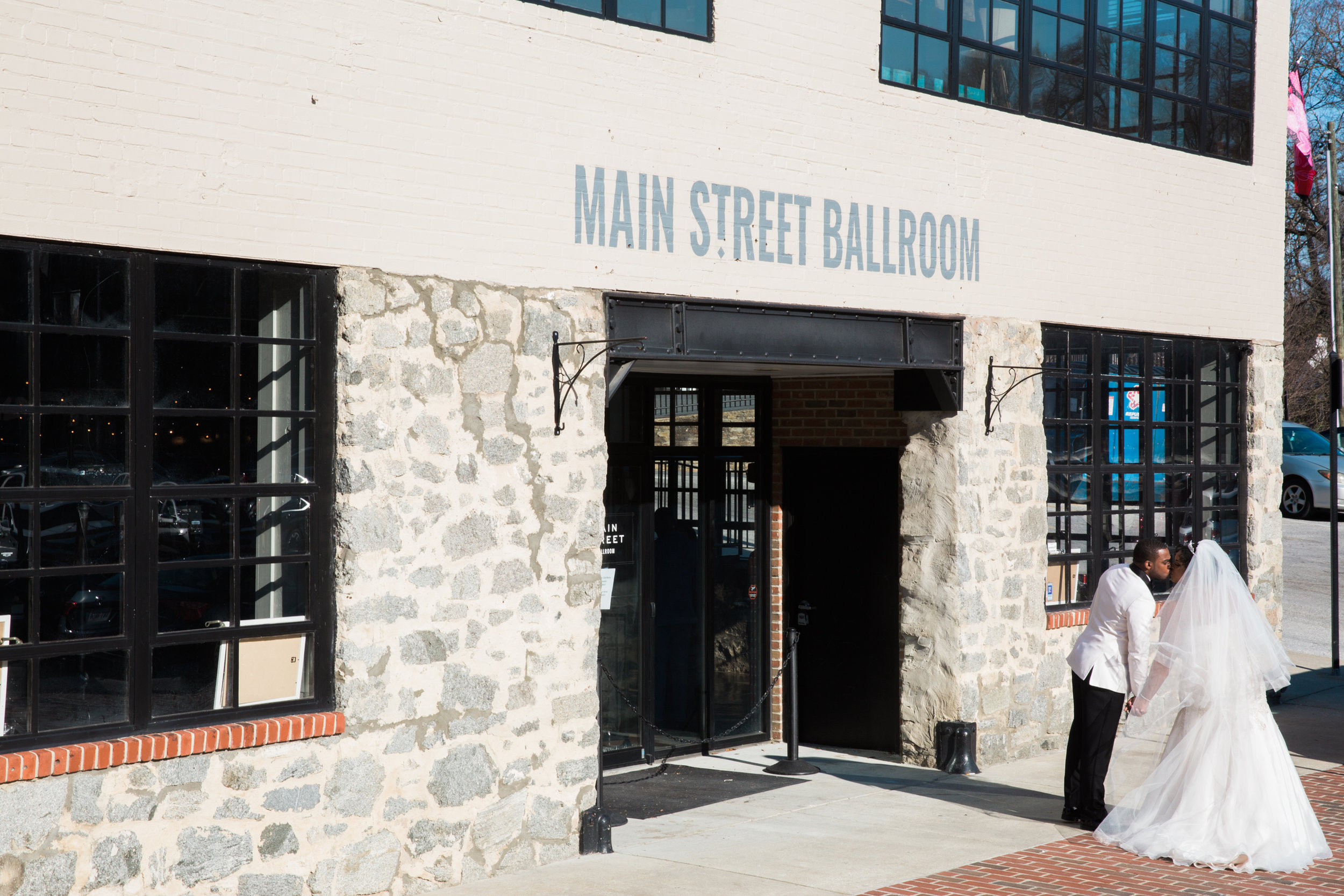 Main Street Ballroom Wedding Ellicott City Wedding Photographer Megapixels Media Photography Black Natural Hair Bride Black Bridesmaid Dresses (45 of 78).jpg