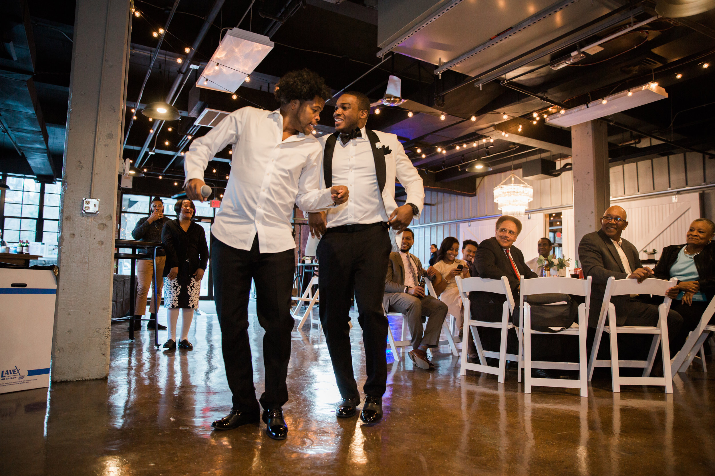 Main Street Ballroom Wedding Ellicott City Wedding Photographer Megapixels Media Photography Black Natural Hair Bride Black Bridesmaid Dresses (61 of 78).jpg