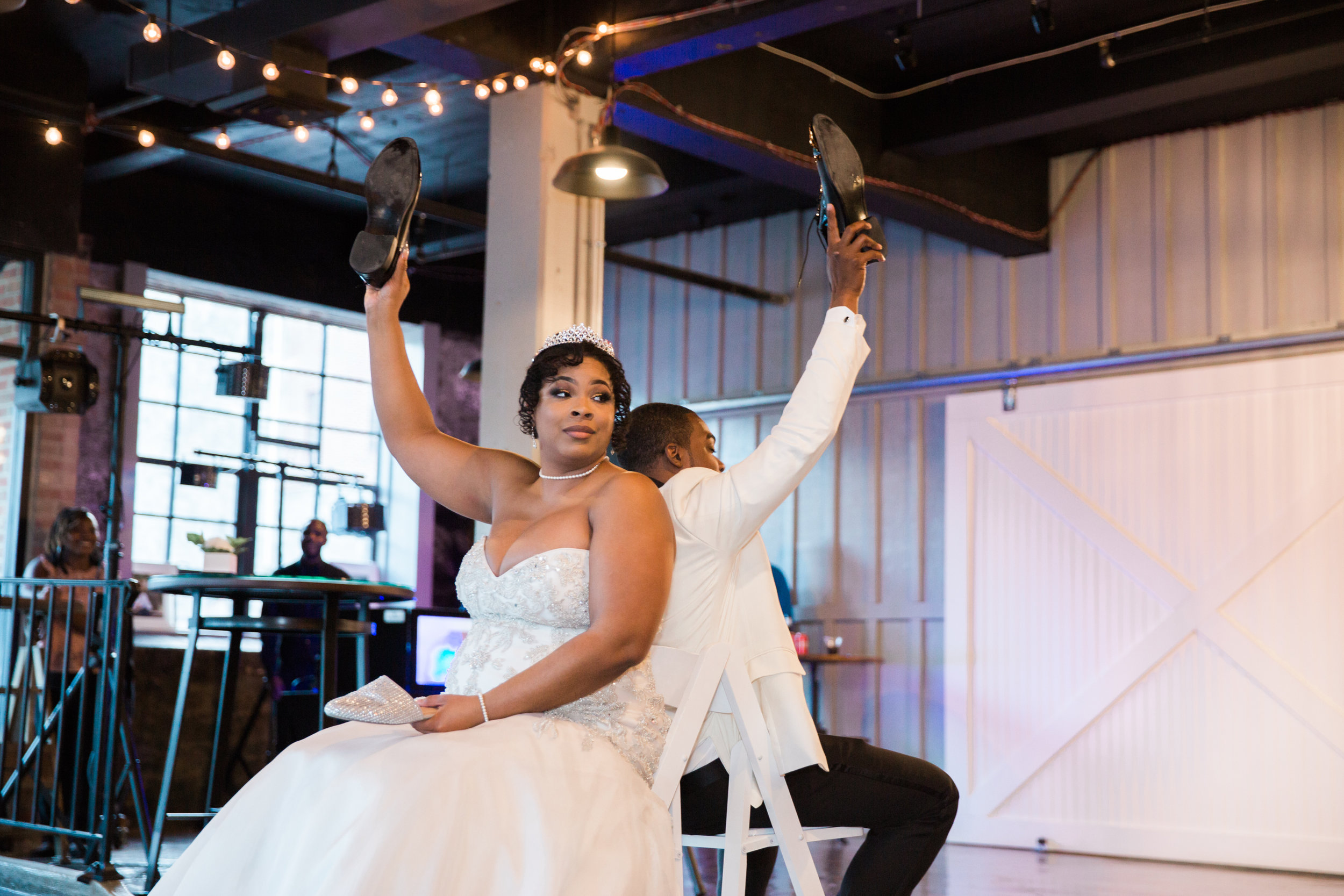 Main Street Ballroom Wedding Ellicott City Wedding Photographer Megapixels Media Photography Black Natural Hair Bride Black Bridesmaid Dresses (62 of 78).jpg