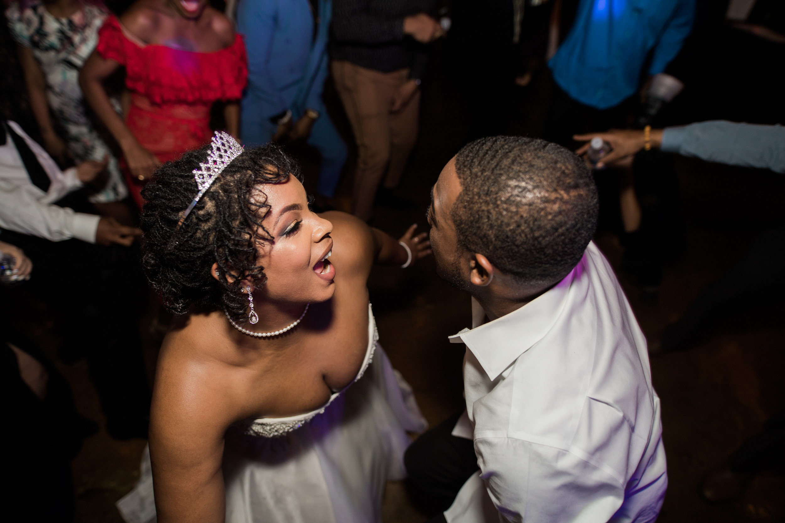 Main Street Ballroom Wedding Ellicott City Wedding Photographer Megapixels Media Photography Black Natural Hair Bride Black Bridesmaid Dresses (73 of 78).jpg