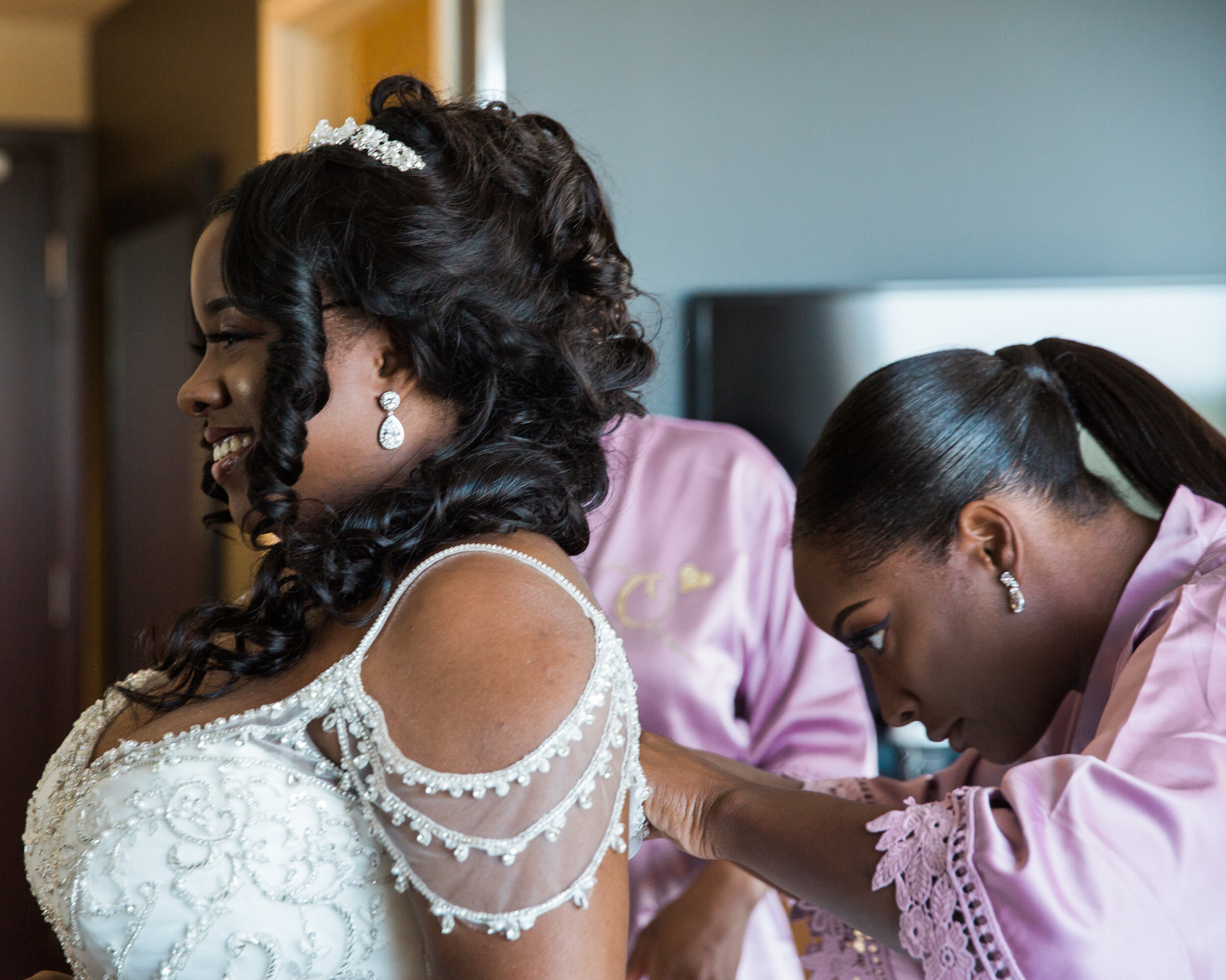 Beautiful Purple Wedding at The Hotel Arundel Preserve Megapixels Media Black Bride in Baltimore Maryland DC Photographers (51 of 133).jpg