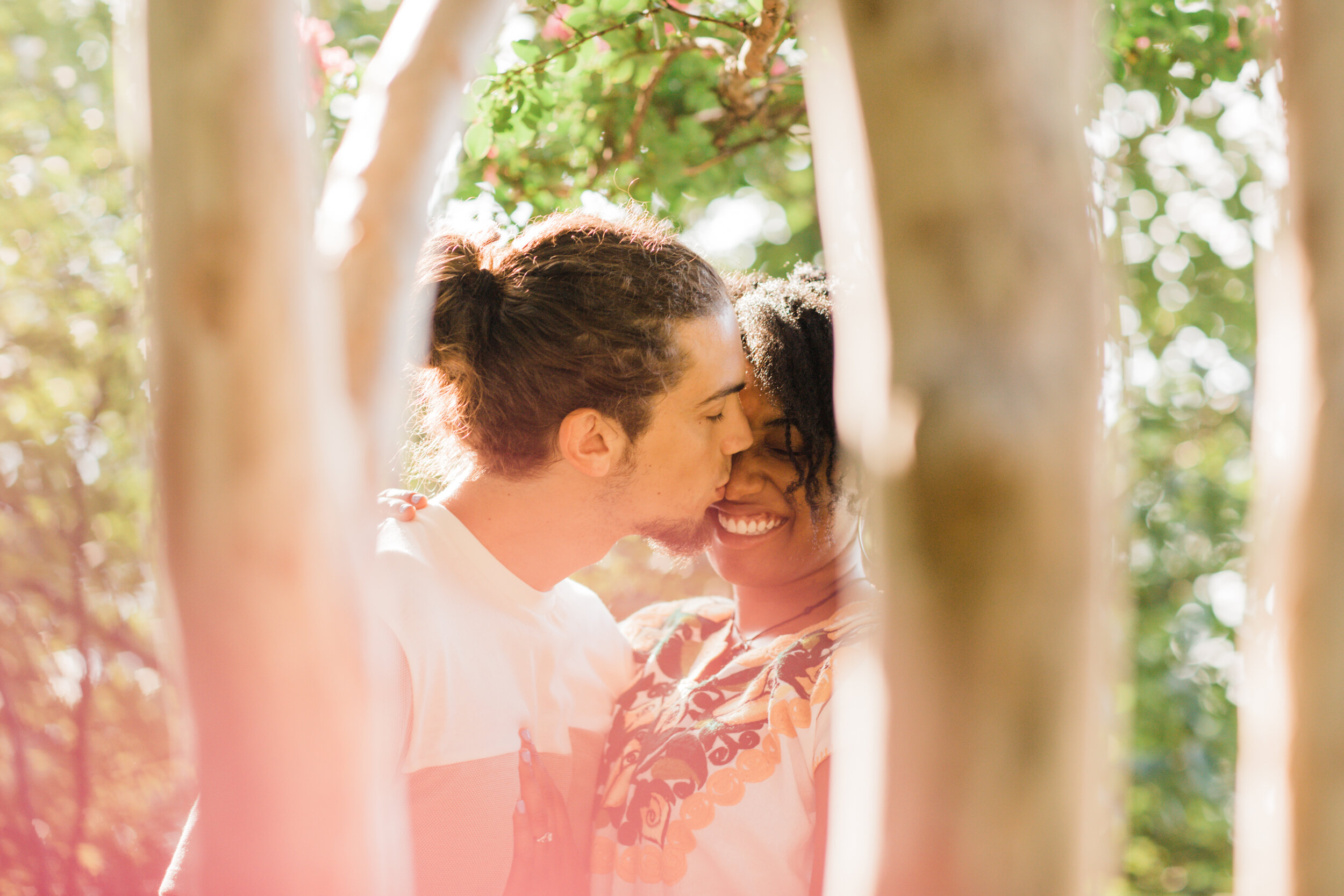 Golden Hour Engagement Session in Baltimore Maryland Patterson Park Pagoda DC Wedding Photographers Megapixels Media Photography and Videography Mixed Couple Multiracial Bride and Groom-46.jpg