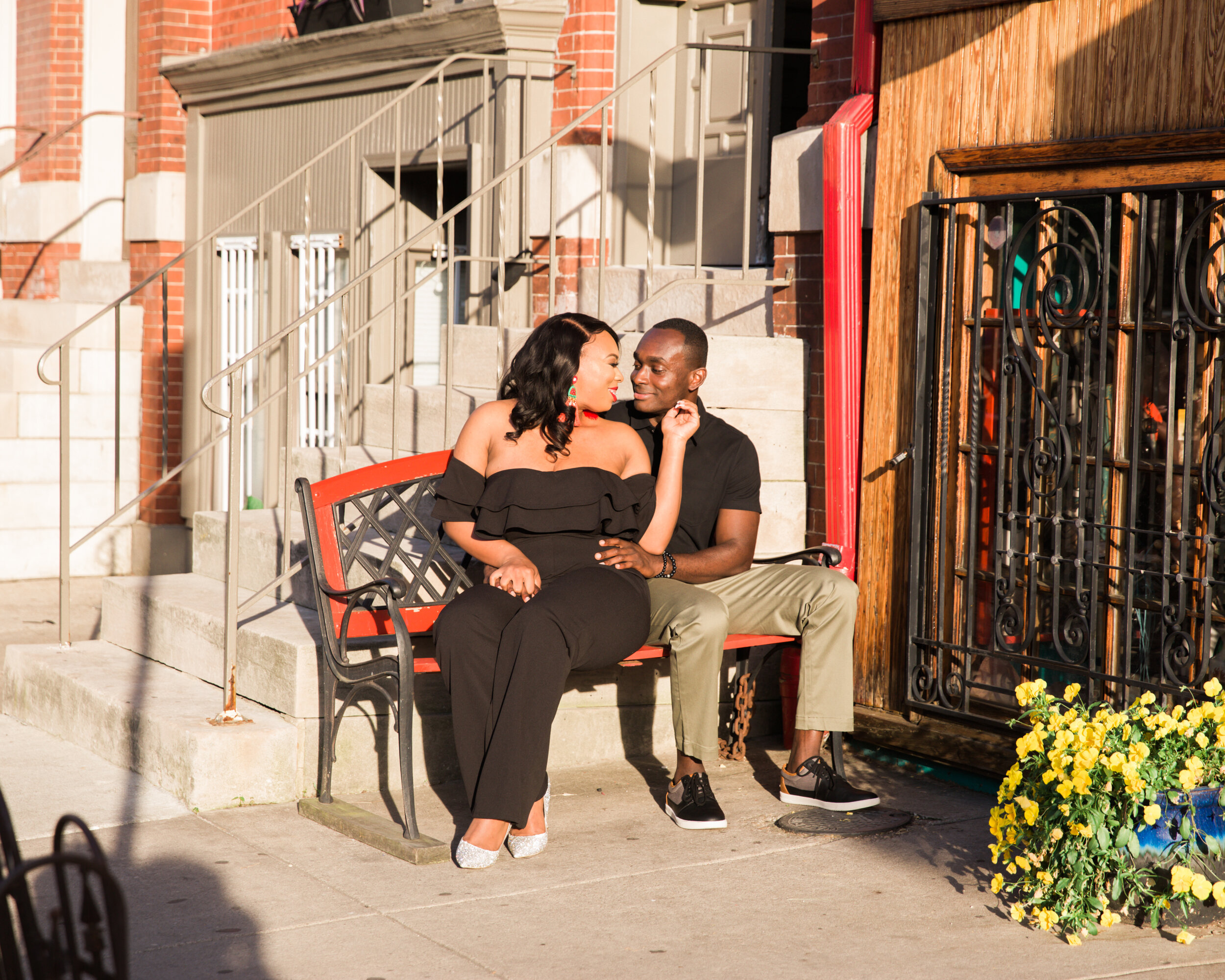 Sexy Black and Red Engagment  Session in Baltimore City Maryland with Best Wedding Photographers Megapixels Media Photography Husband mand Wife Wedding Photographers-3.jpg
